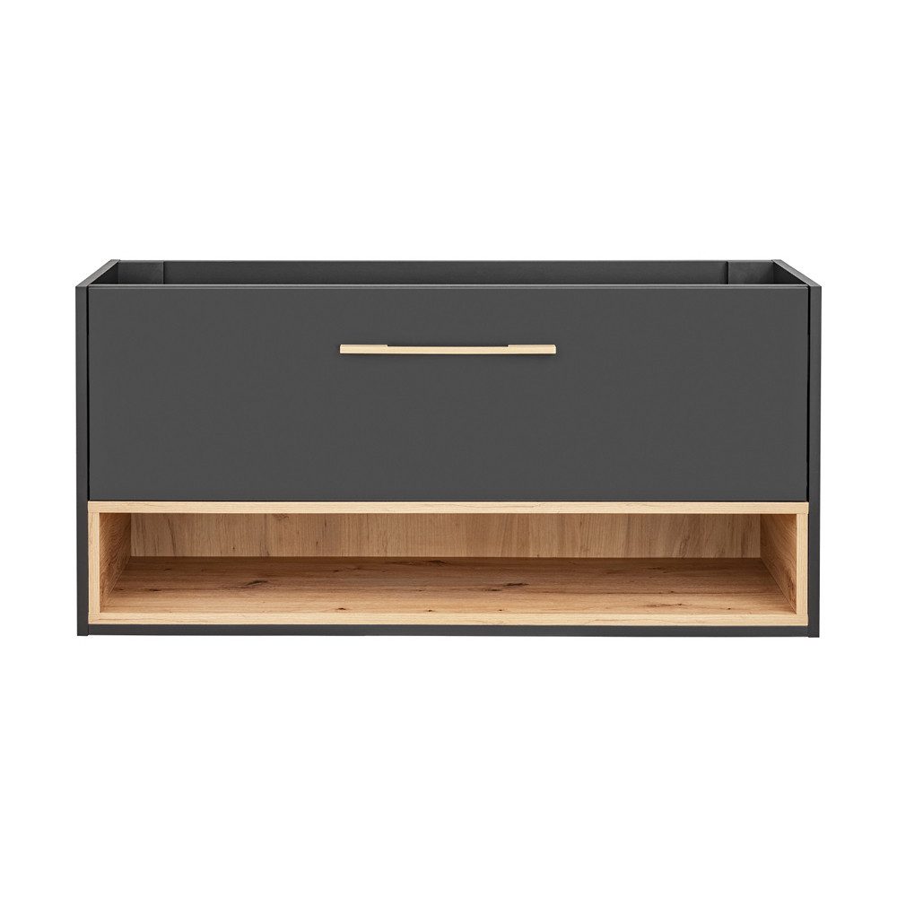 Lomadox Waschbeckenschrank BOLOGNA-56 Artisan Eiche Nb. günstig online kaufen