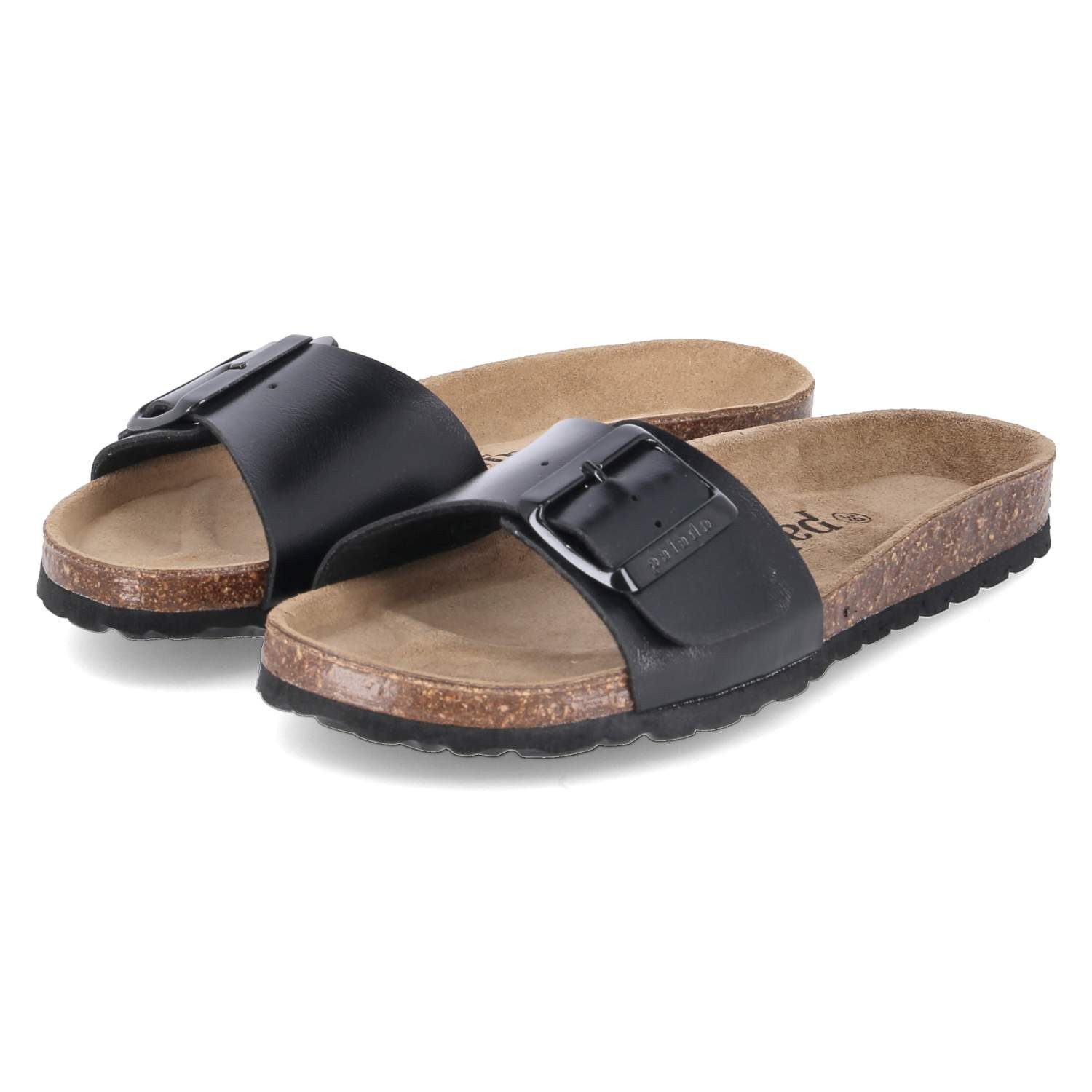 Palado Palado 9-71-11731-509/526 Damen Kunstleder schwarz Pantolette