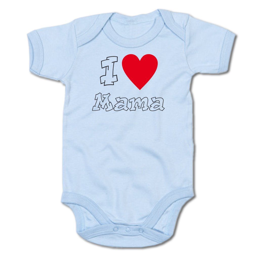 Kurzarmbody I love Mama