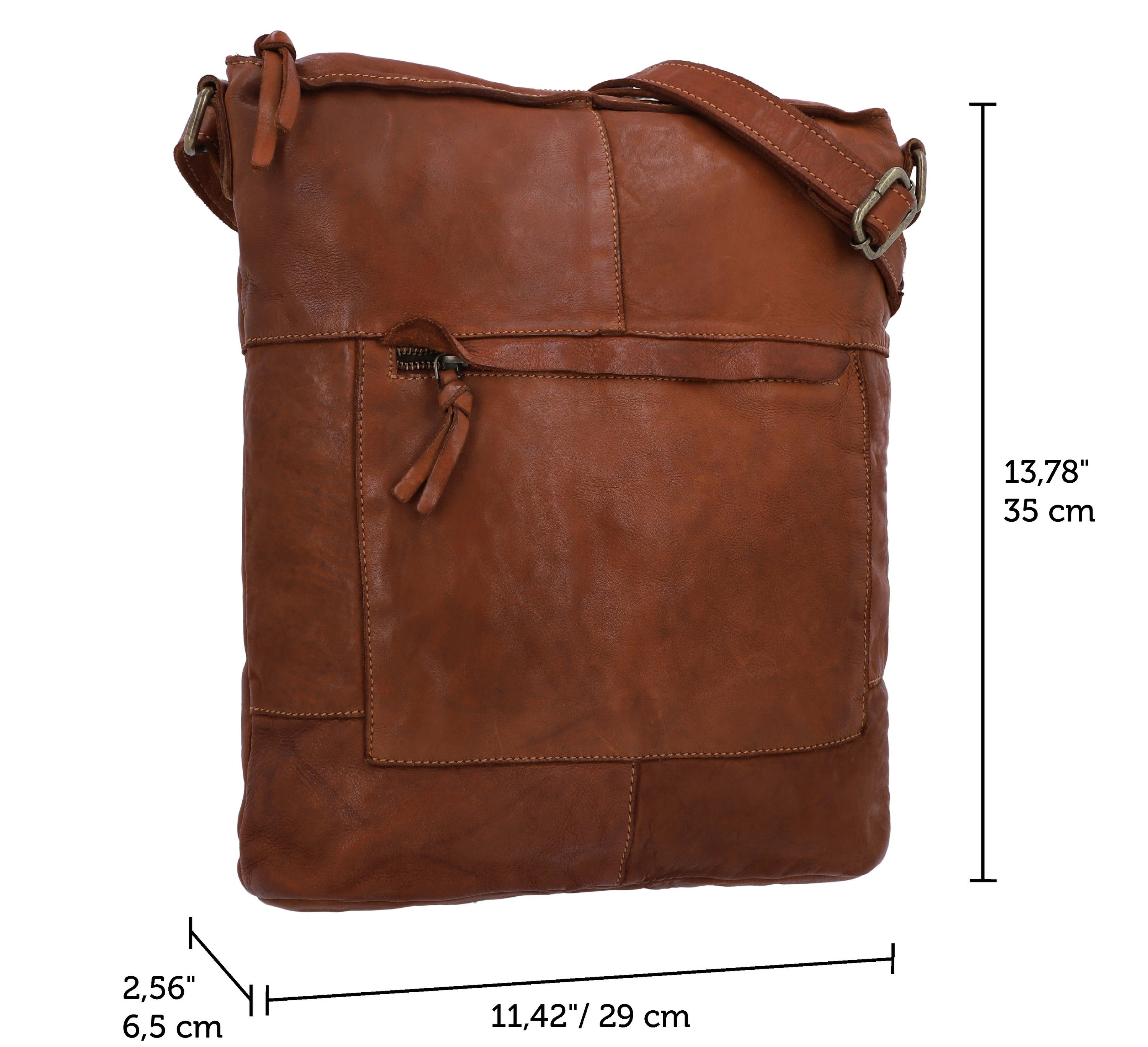 Gusti Leder Handtasche Gusti Leder Umhängetasche Maola (1-tlg)