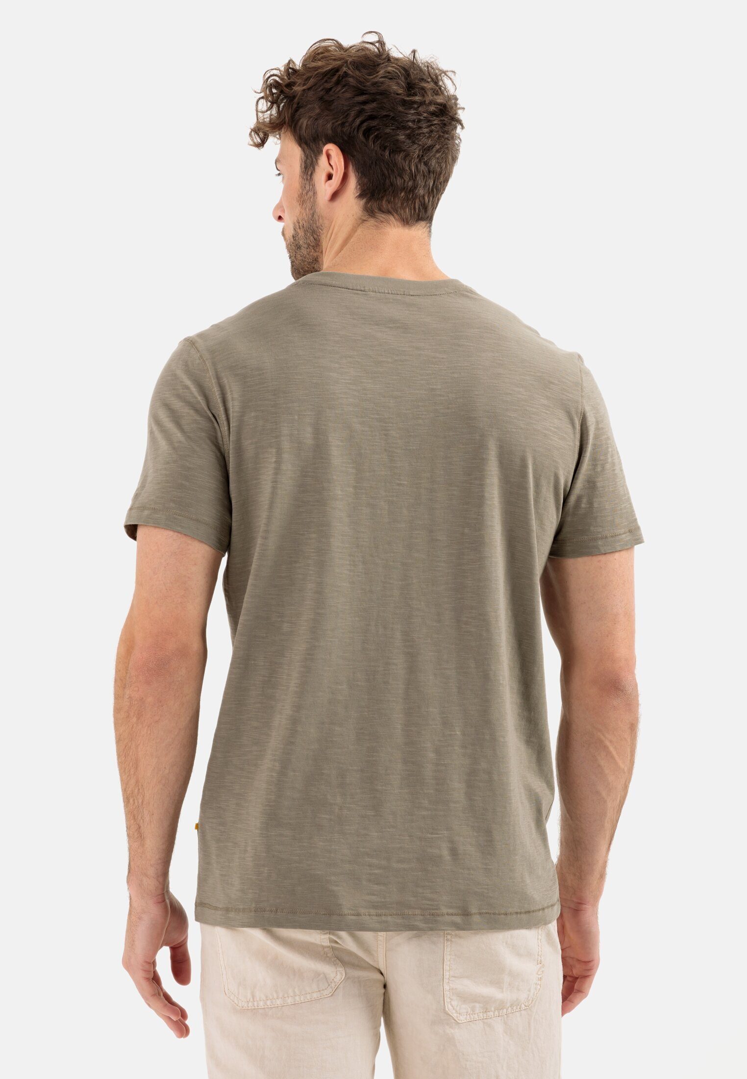 Organic aus Cotton T-Shirt active camel