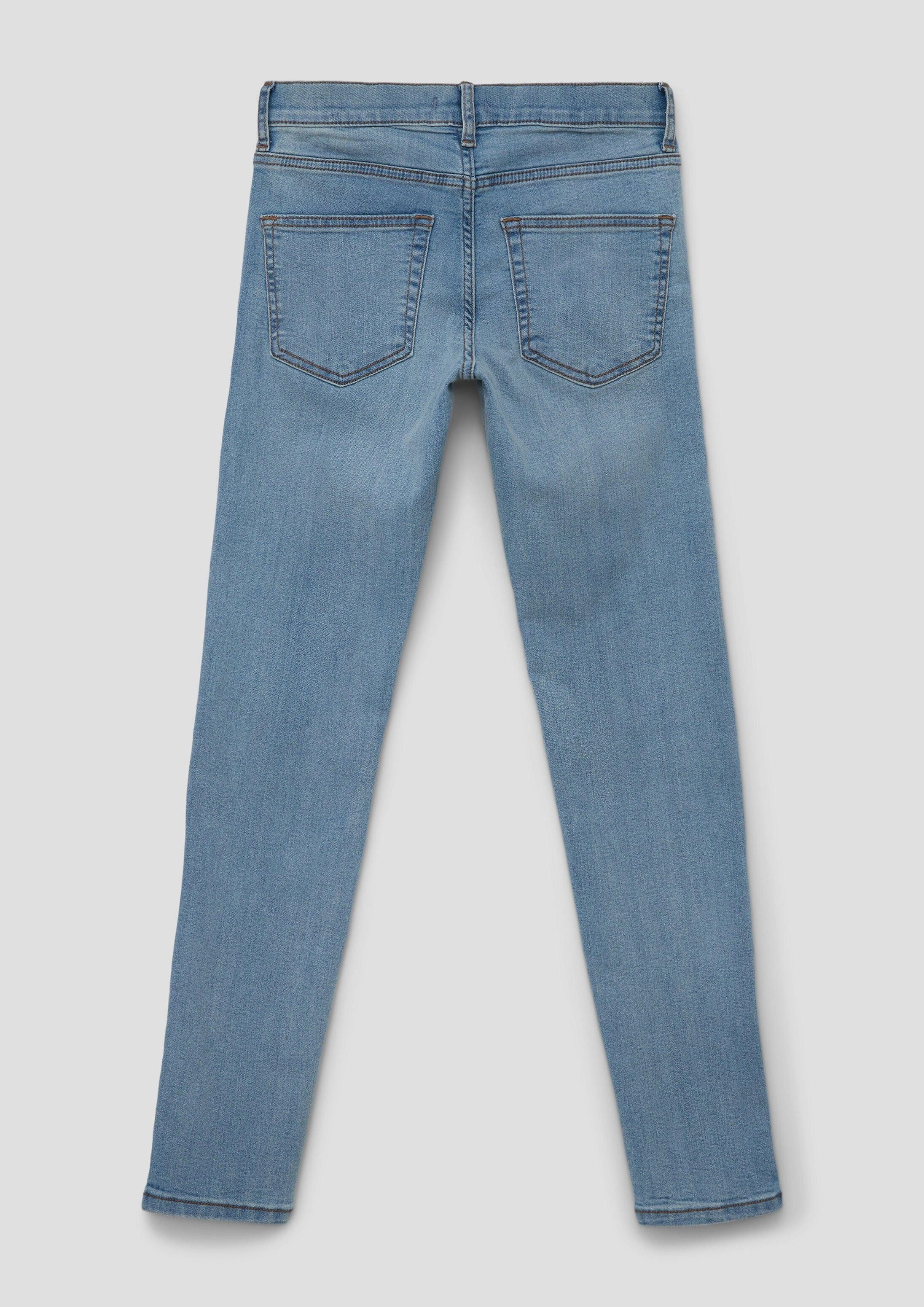 s.Oliver Slim-fit-Jeans Jeans-Hose SURI Jeans Suri / Regular Fit / Mid Rise / Slim Leg – Bild 2 von 4