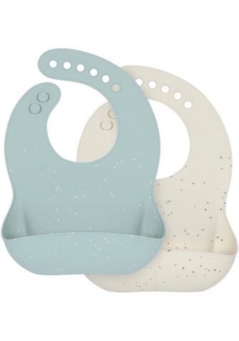  LÄSSIG Lätzchen Silicone Bib Blue/Natu...