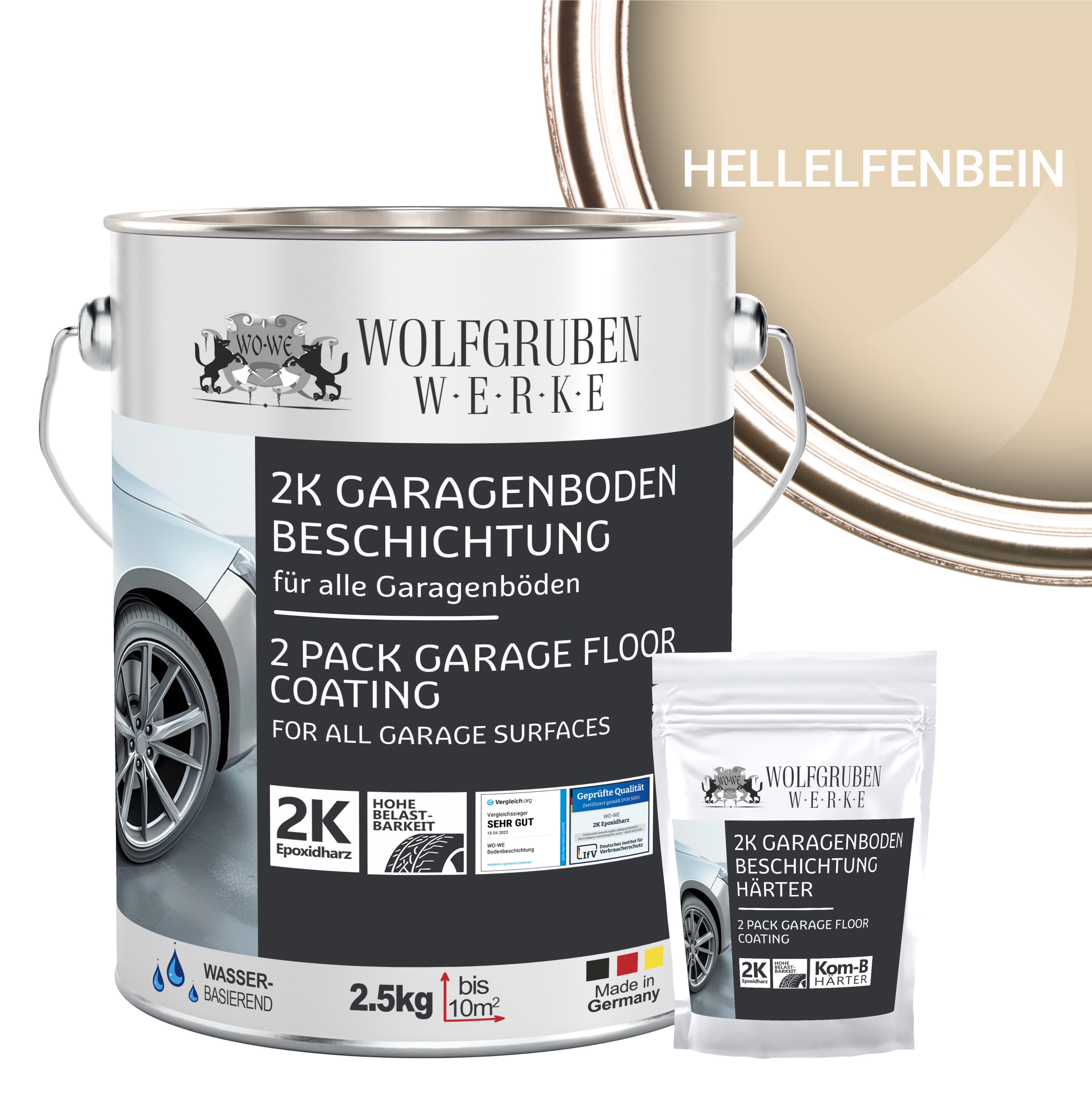Bodenversiegelung 2K Garagenbodenbeschichtung W707