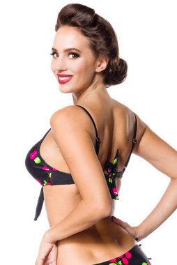 BELSIRA Push-Up-Bikini-Top Belsira - Vintage Badetop - M -