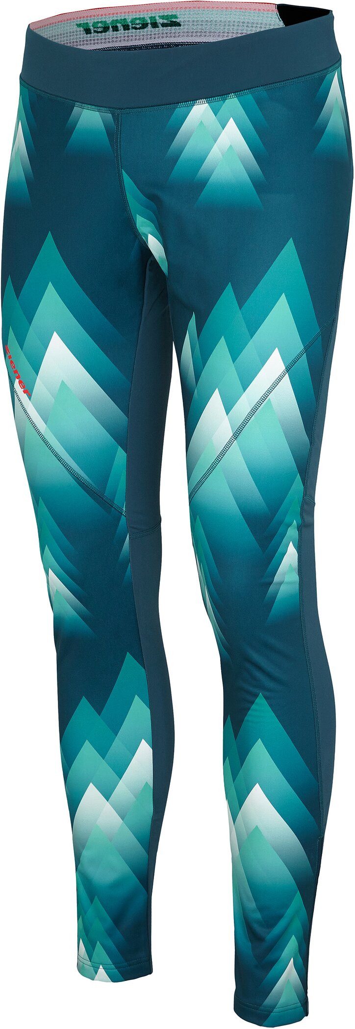 Outdoorhose NURA lady (pant active) methyl blue.orange flame