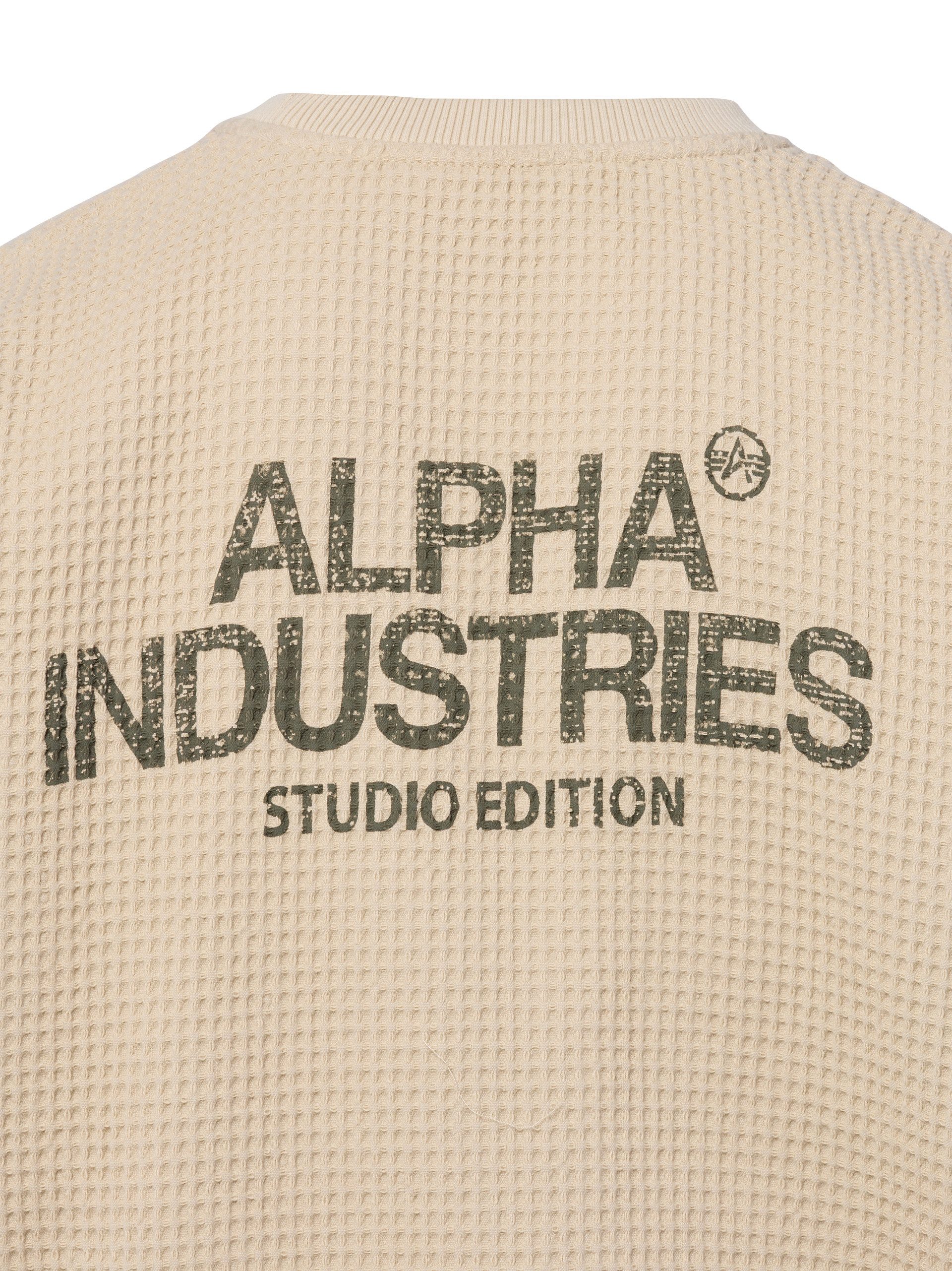 Alpha Industries Sweatshirt Studio Waffle