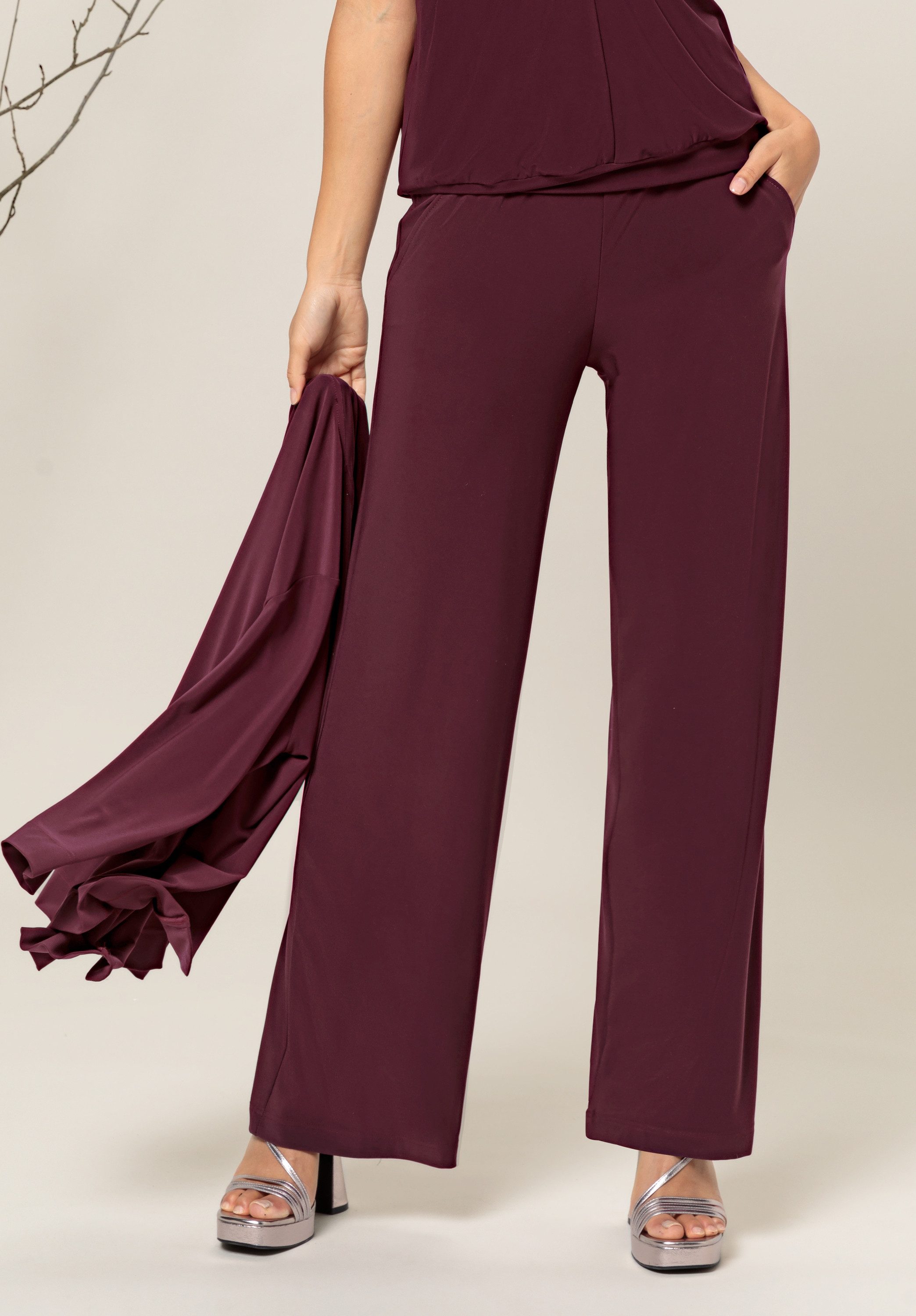 bianca Schlupfhose PARIGI mit lässigem weiten Bein günstig online kaufen