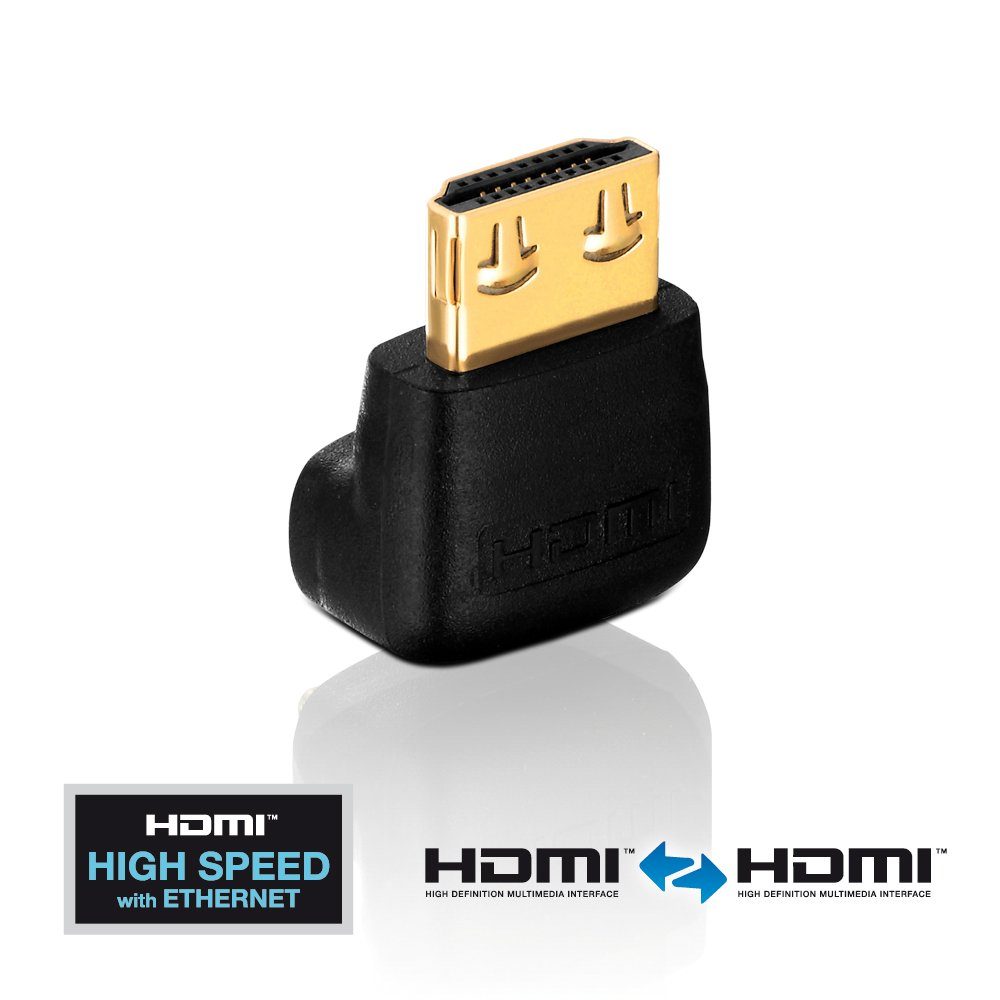 PureLink PureLink® - HDMI/HDMI Adapter - PureInstall 90° Video-Adapter
