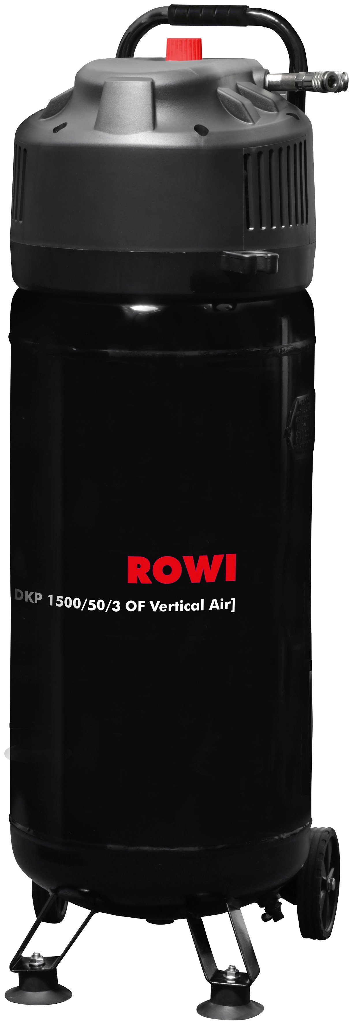 ROWI Kompressor DKP 1500/50/3 OF Vertical Air, 1500 W, max. 10 bar, 50 l | Druckluftgeräte