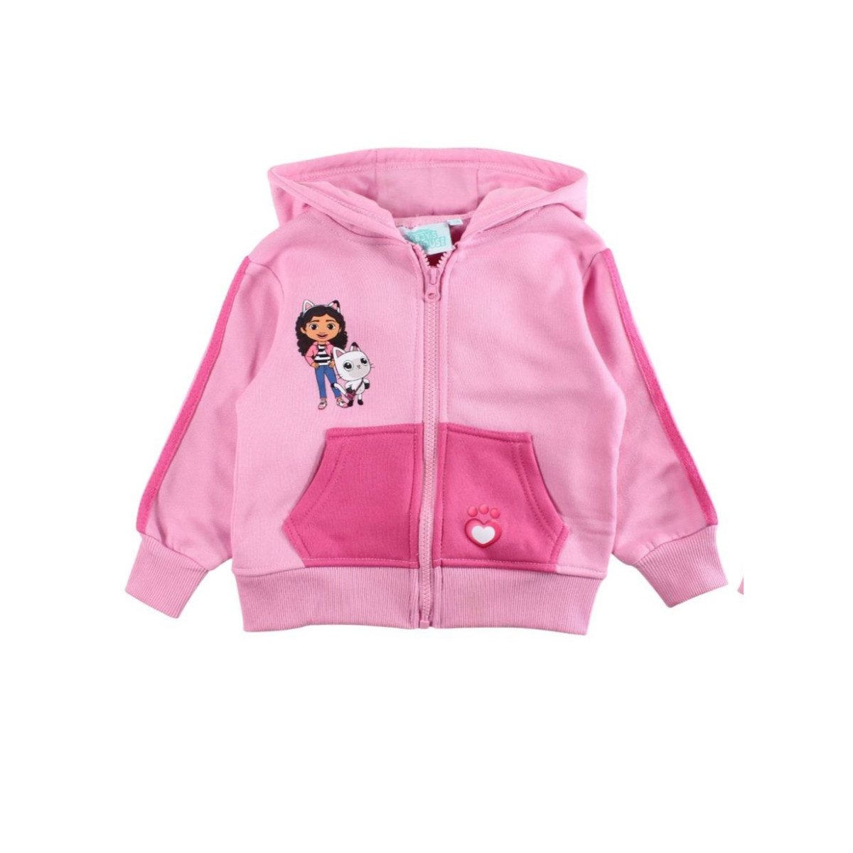 Dreamworks Gabby’s Dollhouse Sweatjacke Hoodie für Mädchen – Sweatjacke mit Kapuze