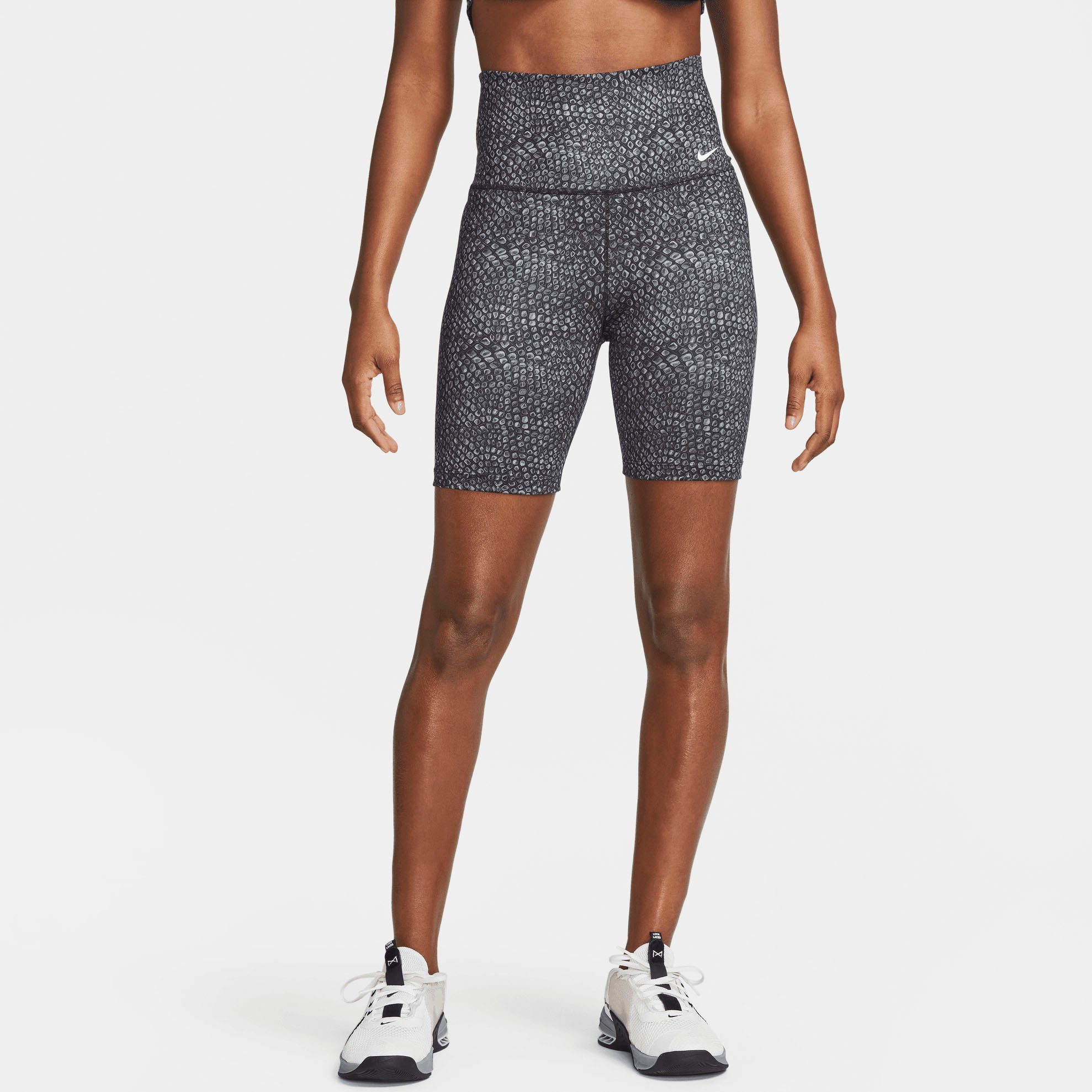 Trainingstights One Dri-FIT Women's Mid-Rise " All-Over-Print Shorts