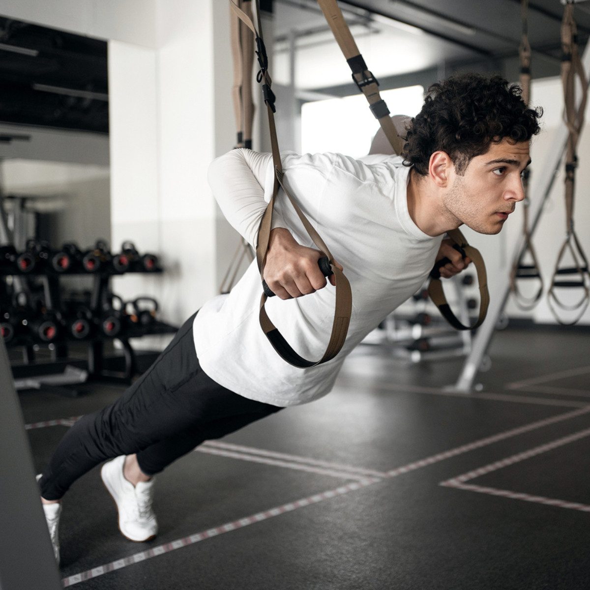 Wozinsky Schlingentrainer WSTR-01, Verstellbares Trainingssystem für individuelles Ganzkörpertraining