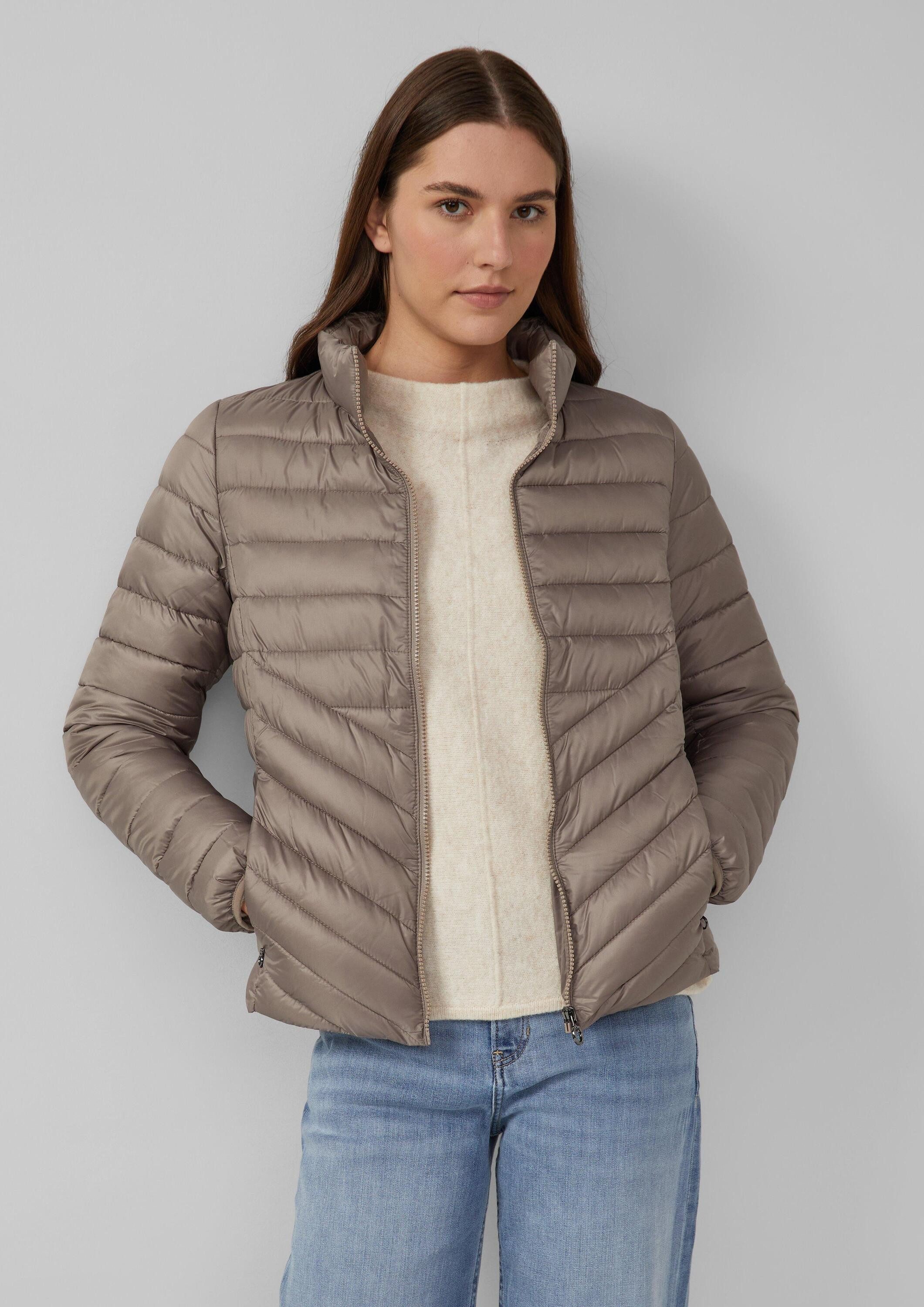 s.Oliver Funktionsjacke Outdoor-Jacke Packbare leichte Steppjacke mit Stehk günstig online kaufen