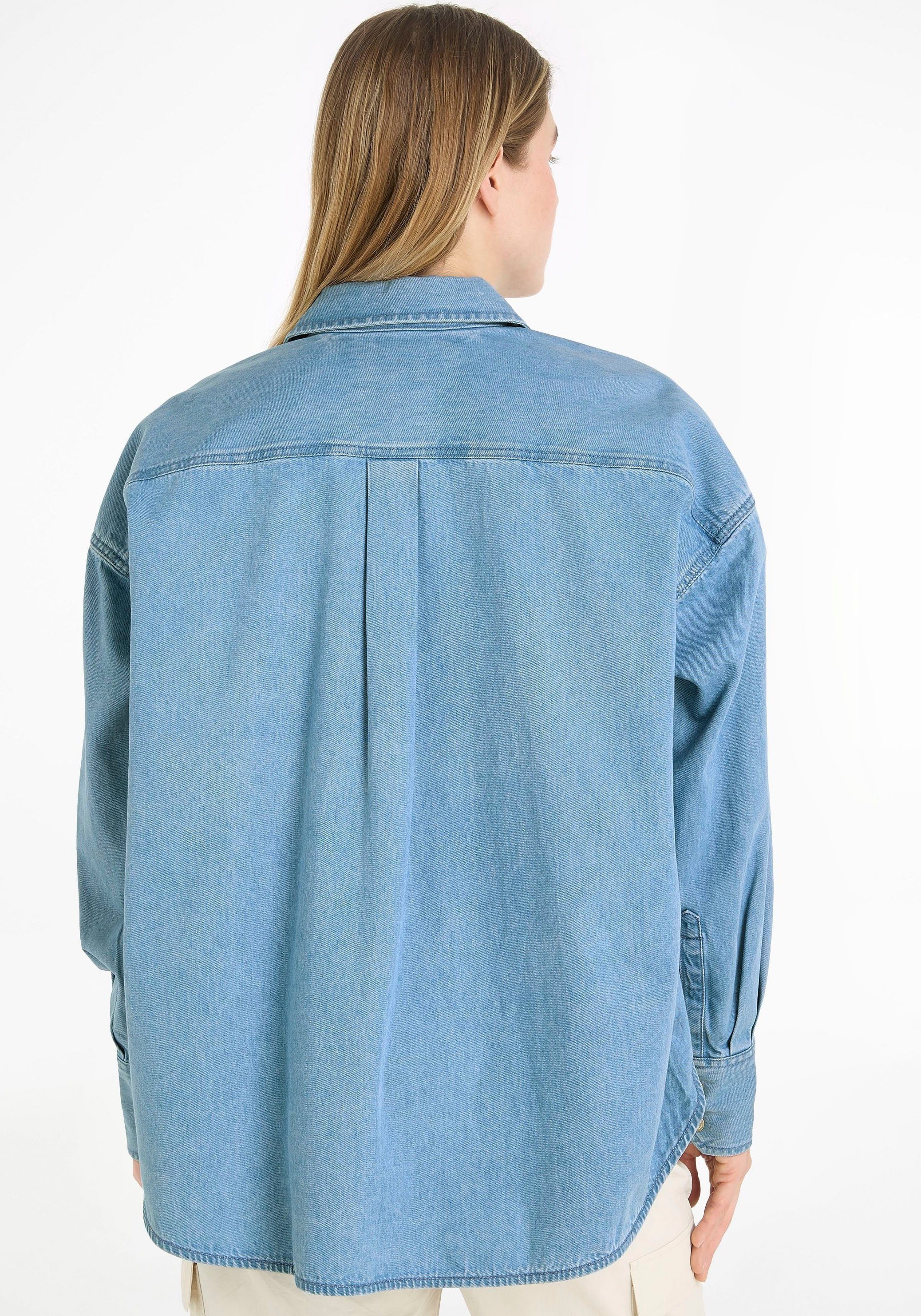 Tommy Jeans Curve Blusentop TJW DENIM günstig online kaufen