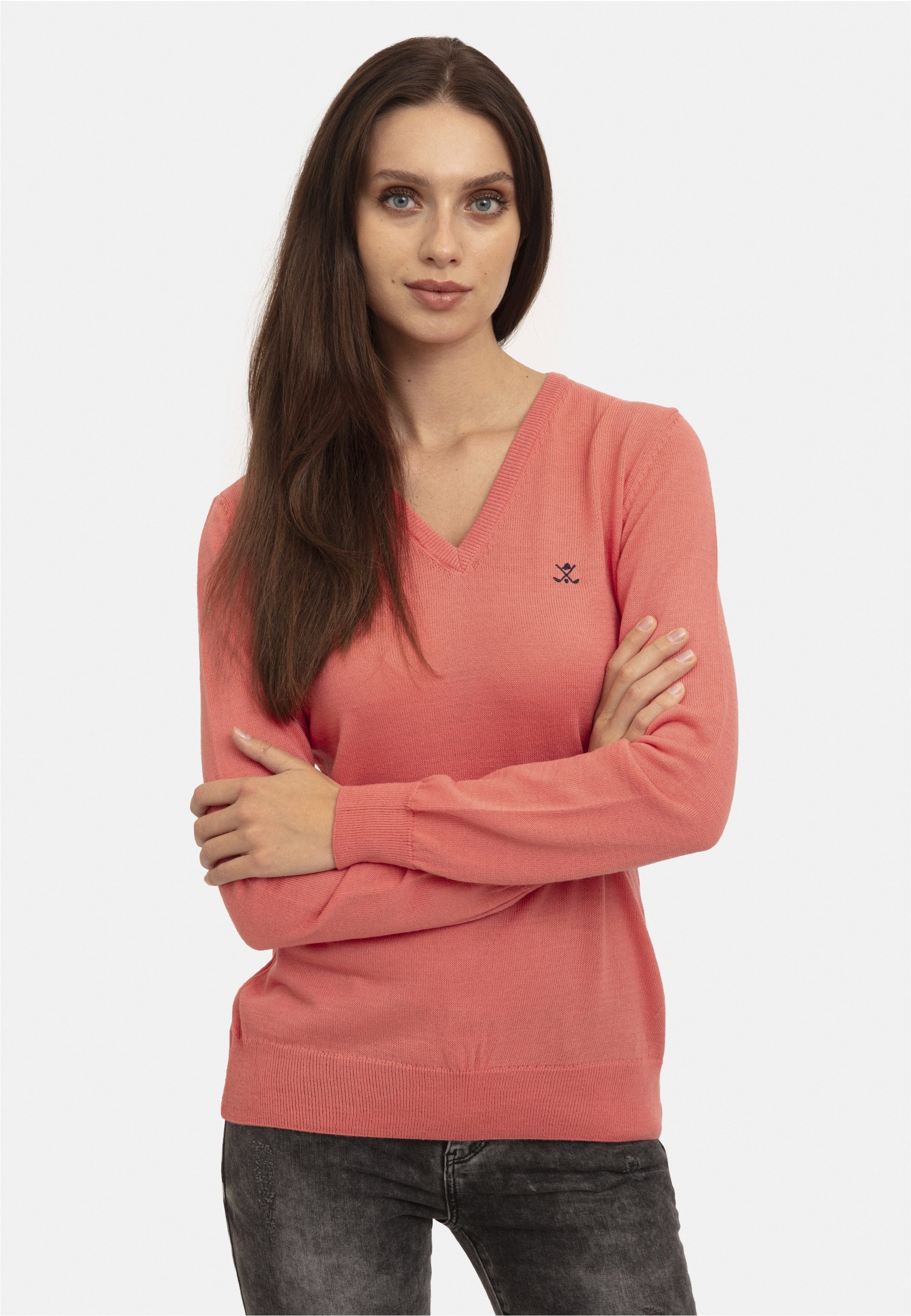 SIR RAYMOND TAILOR Strickpullover Verty (1-tlg) mit klassischem V-Ausschnit günstig online kaufen