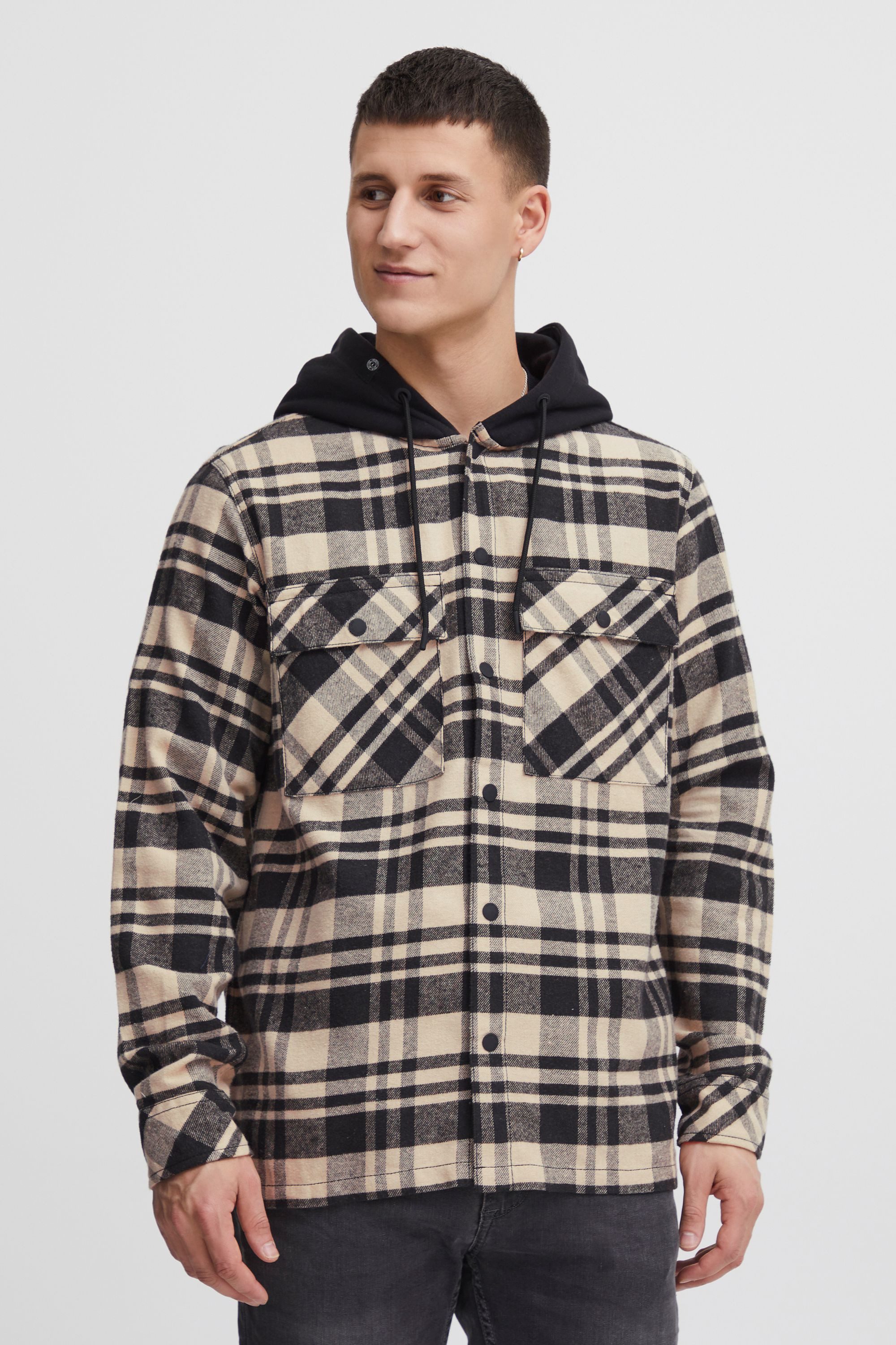 !Solid Langarmhemd SDZachary Modische Jacke