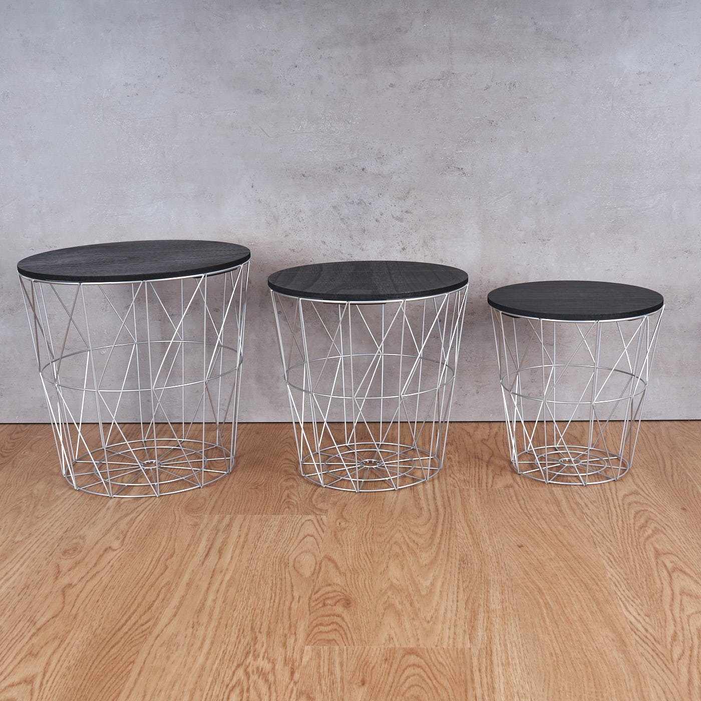 Levandeo® Couchtisch, 3er Set Beistelltisch Metall günstig online kaufen