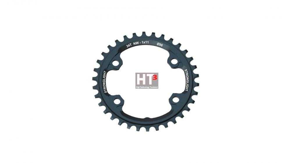 Kettenschaltung Stronglight Kettenblatt CT2 schw 1X11 XTR FCM9000 96MM 34Z