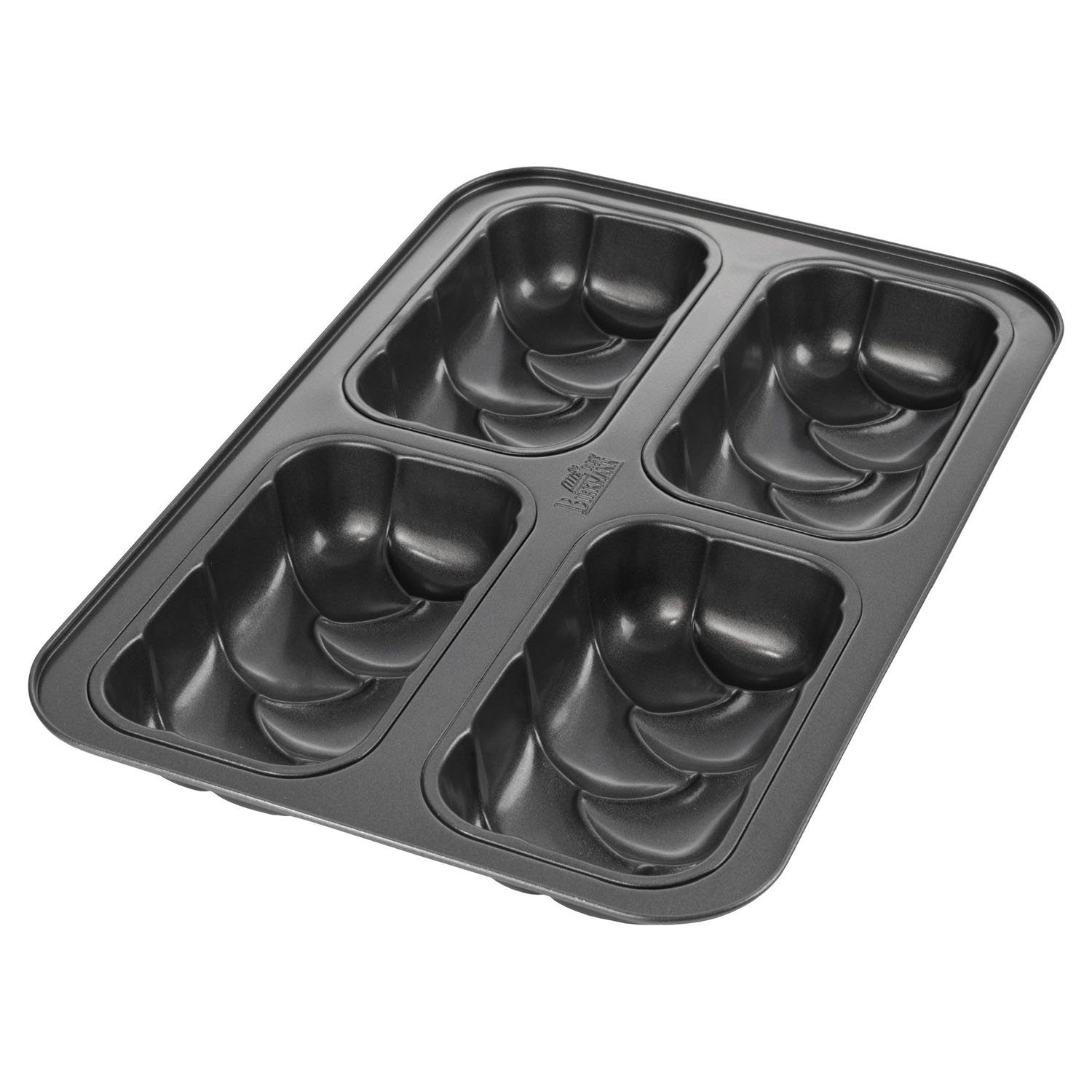 Birkmann Brotbackform LAIB & SEELE, 38,5 x 24,5 cm, Grau, Karbonstahl, antihaftbeschichtet