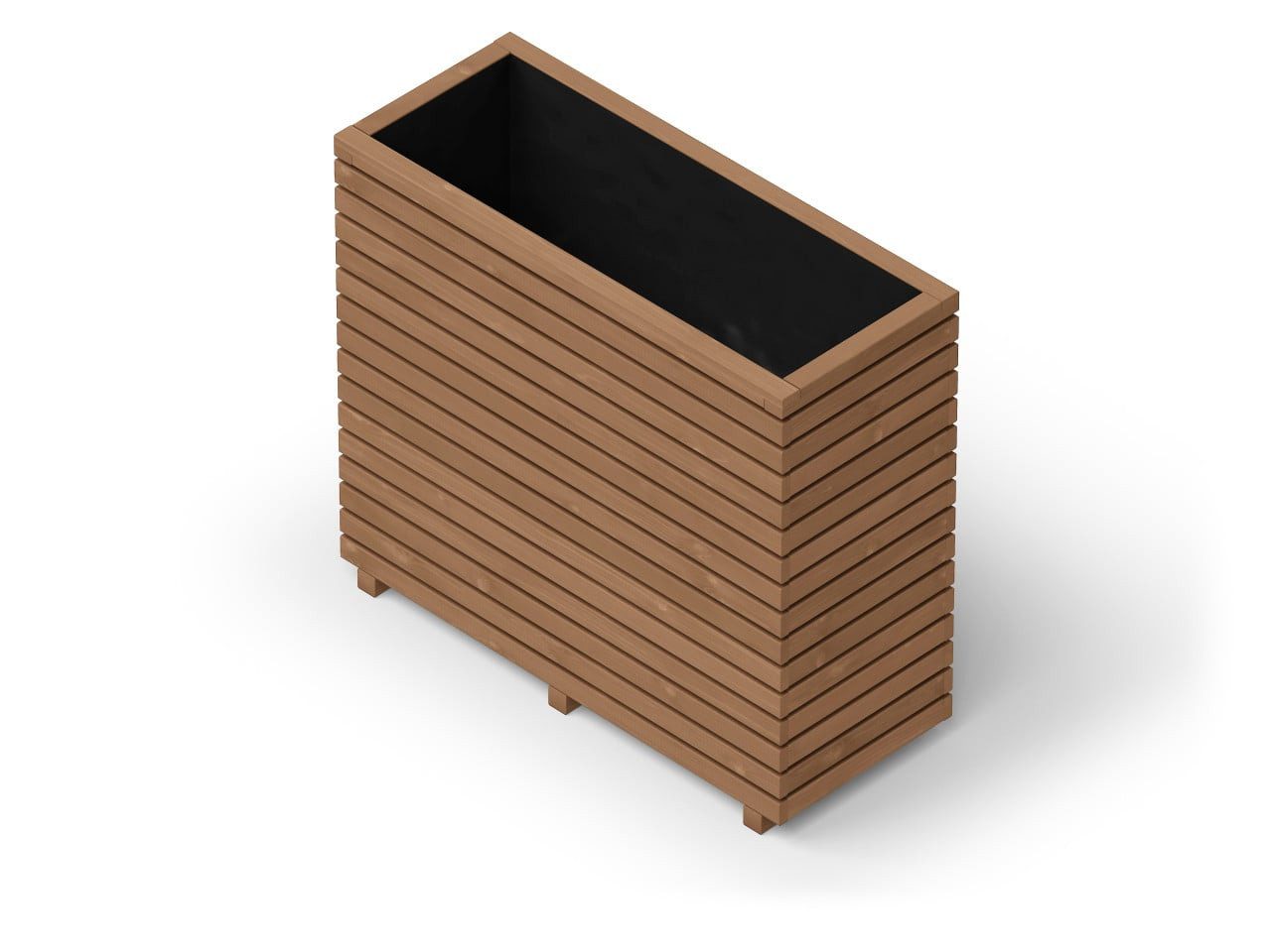 Upyard Pflanzkübel Upyard Pflanzkübel TerraBox High Holz 100 x 90 cm