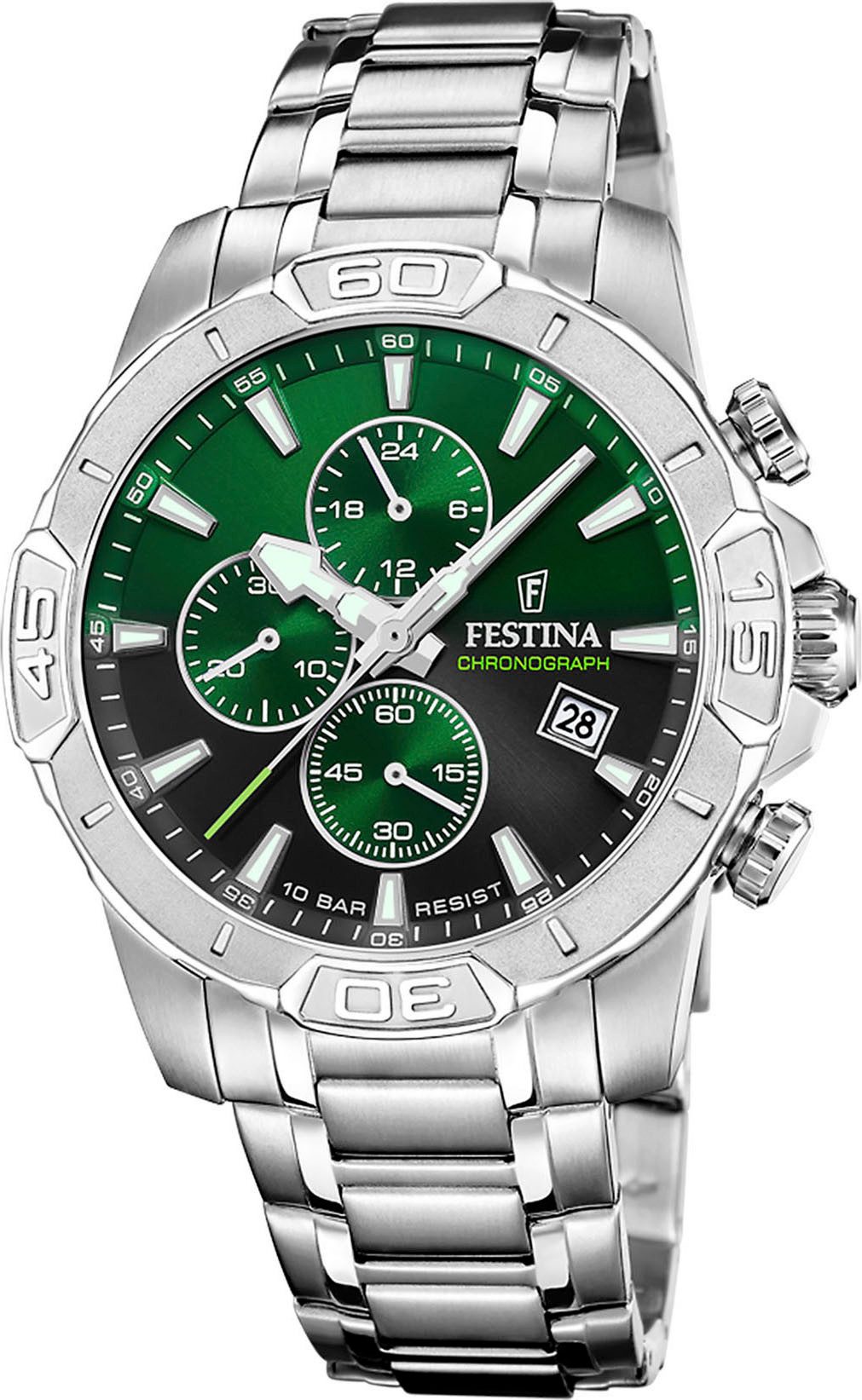 Festina Chronograph Timeless Chronograph F20704/5, Quarzuhr, Armbanduhr, He günstig online kaufen