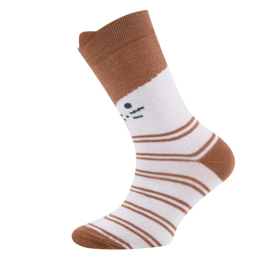 GOTS Punkte/Katze (4-Paar) Socken Socken Ewers