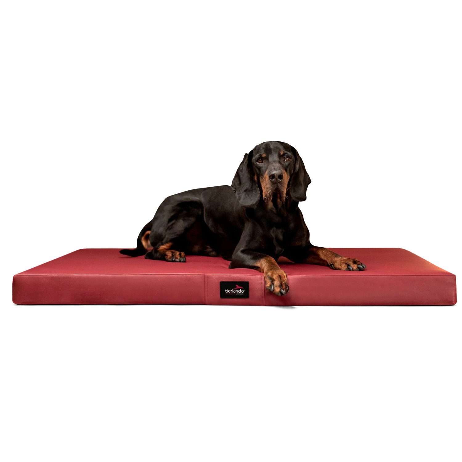 tierlando® Tierbett tierlando® Orthopädische Hundematratze ALICE EASY CLEAN Kunstleder Hun