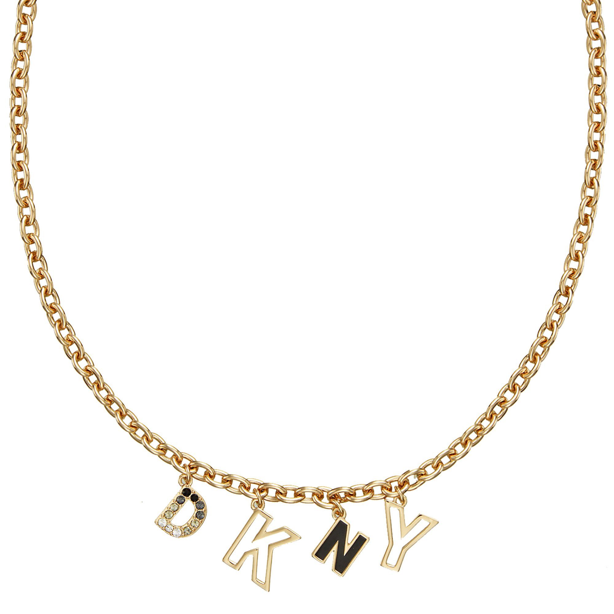 DKNY Collier Charm goldfarben...