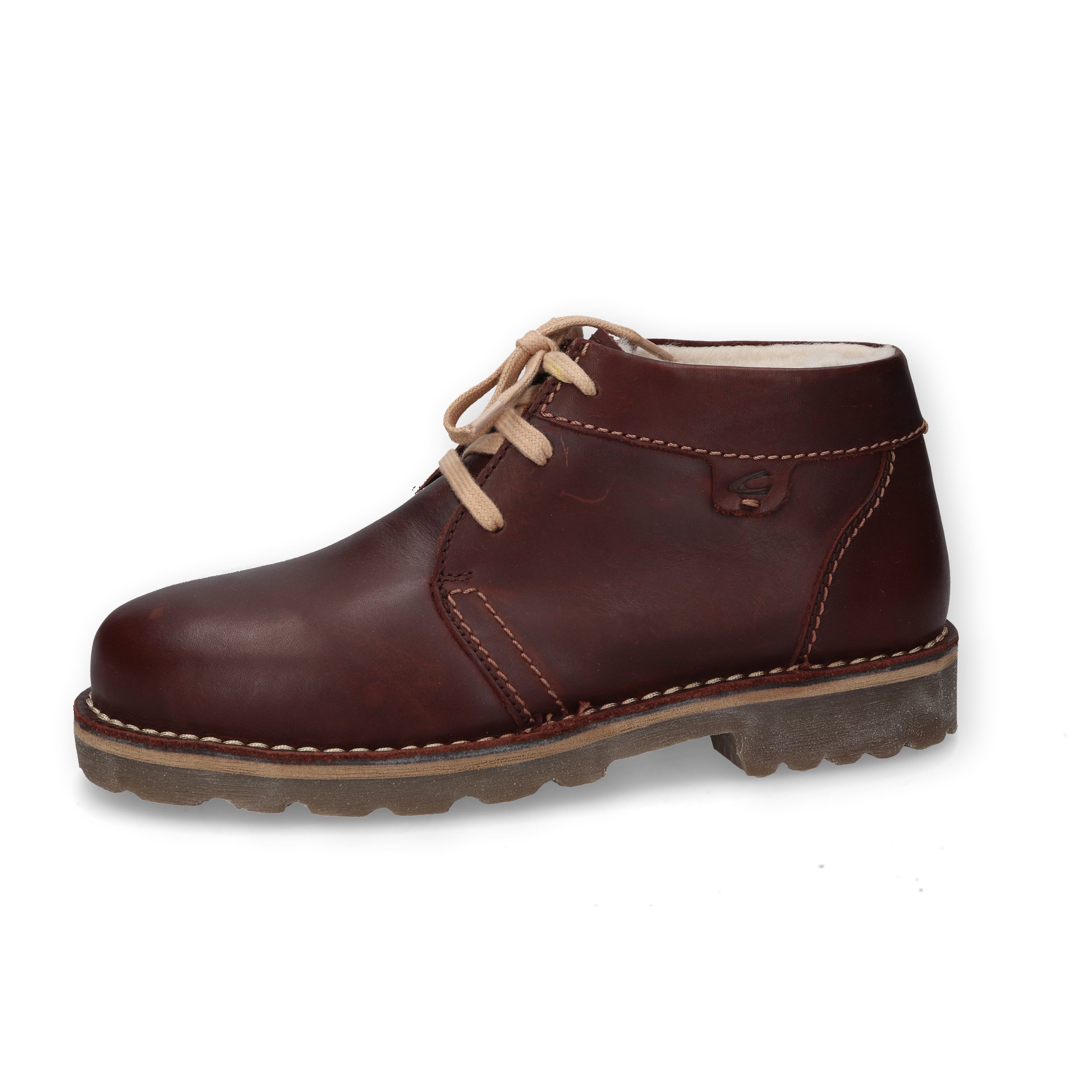camel active Boots Pullup BURGUNDER Schnürboots