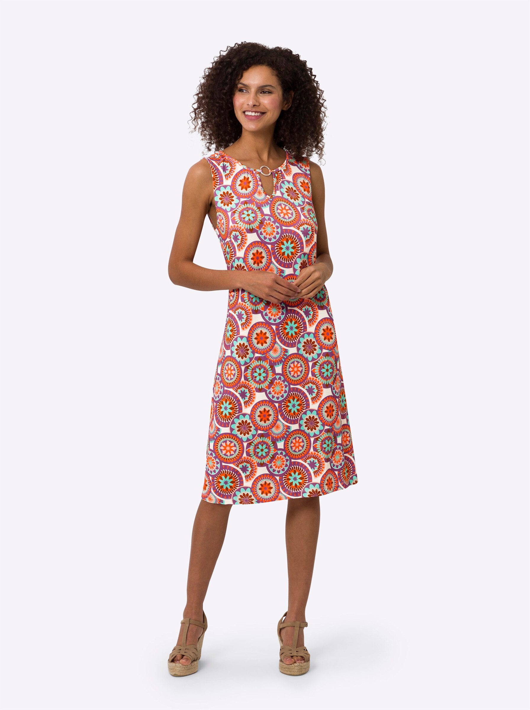 heine Jerseykleid Druckkleid günstig online kaufen