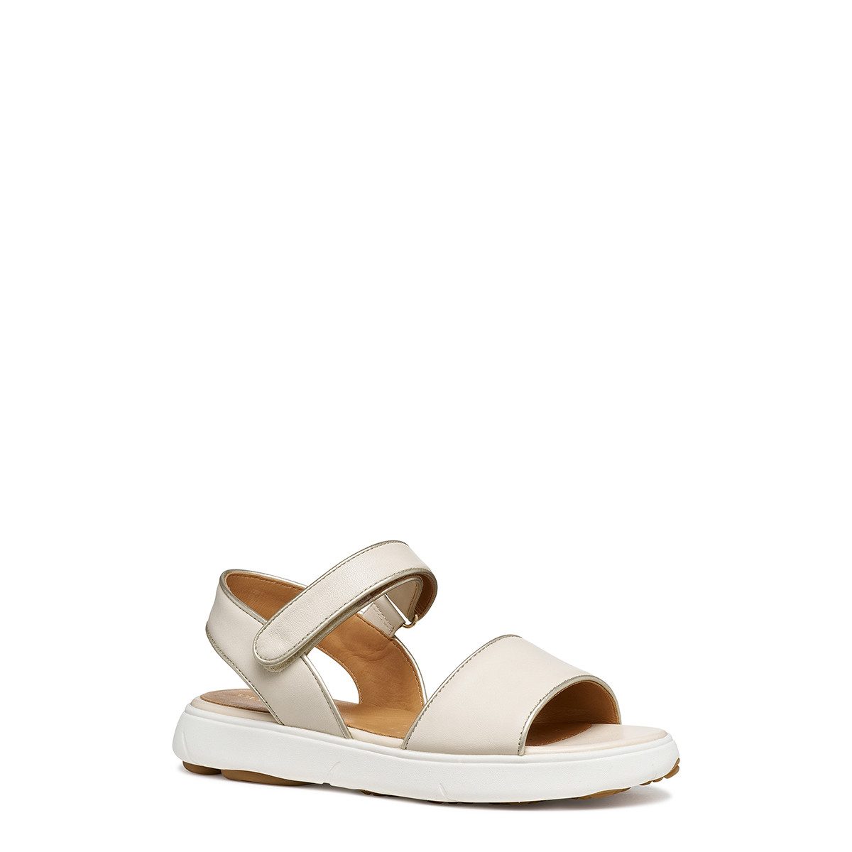 Geox GEOX NEBULA 2.0, Sandaletten, Weiß, Damen Sandalette
