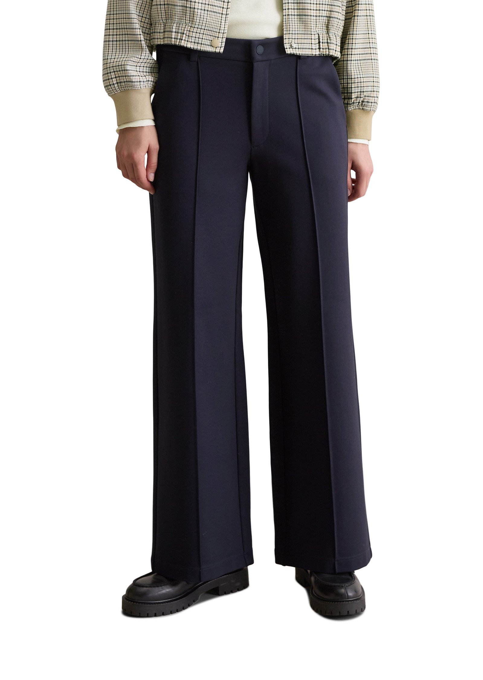 Marc O'Polo DENIM Chinohose aus kompakter Interlock-Qualität günstig online kaufen