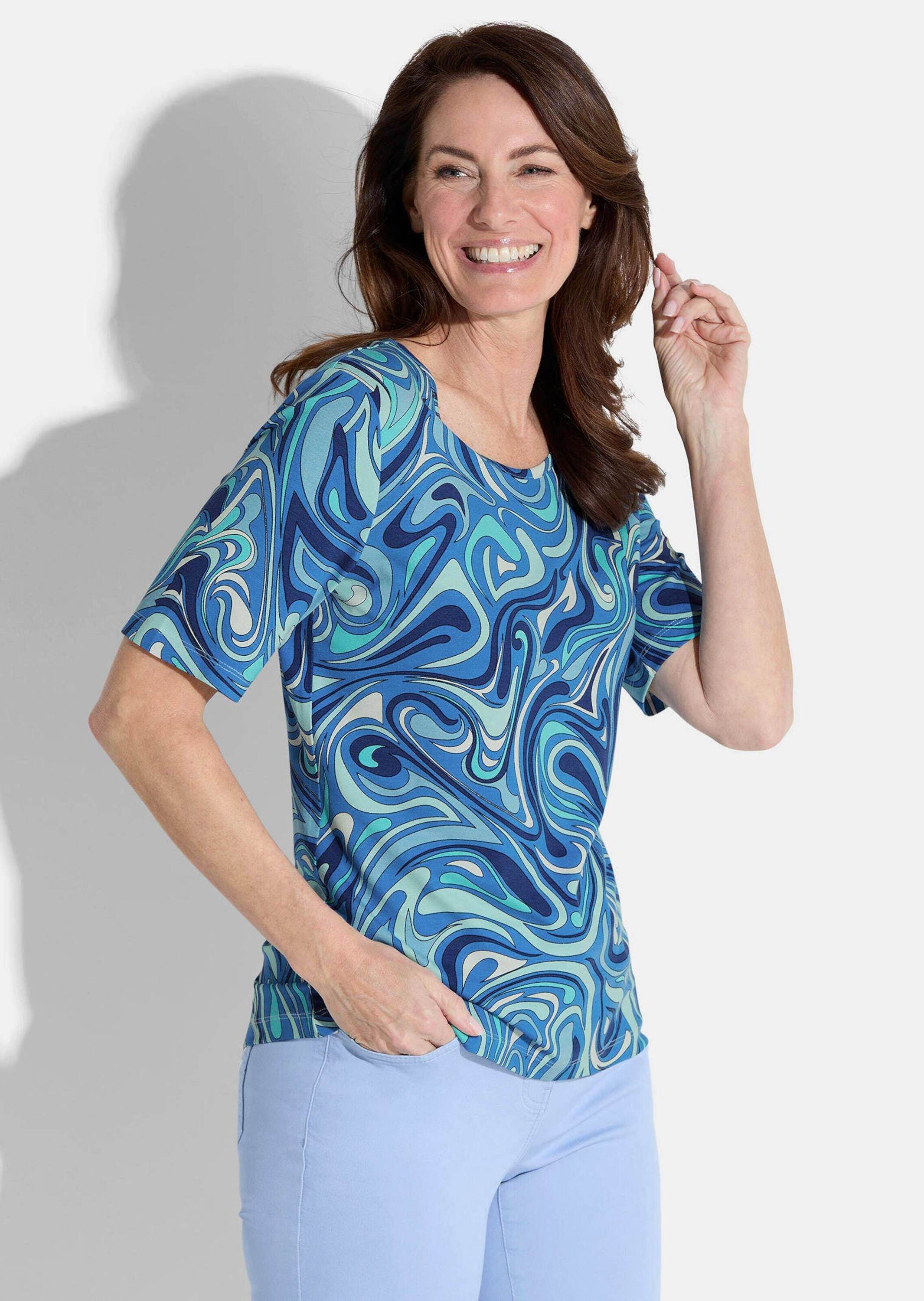 GOLDNER Print-Shirt Shirt günstig online kaufen
