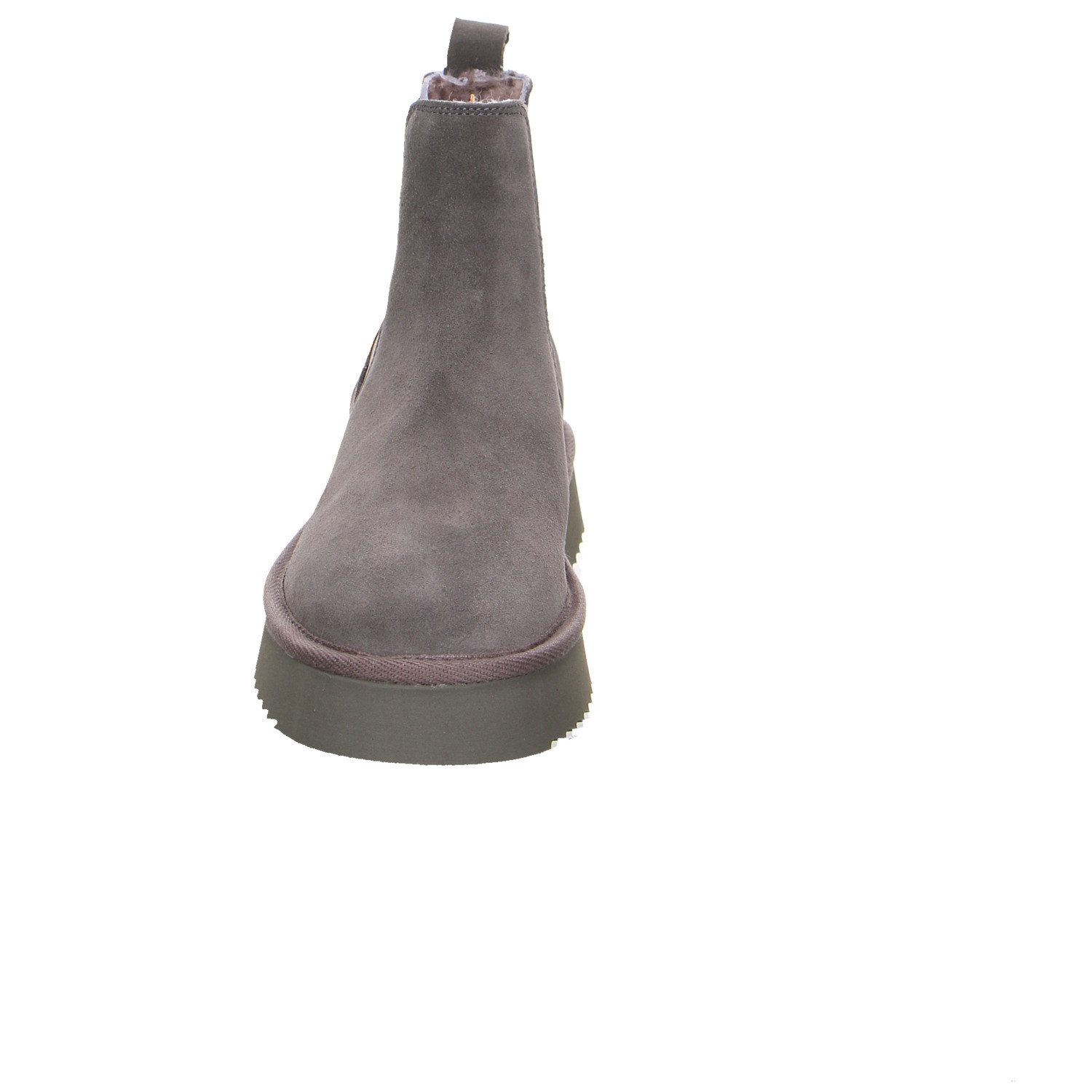 Copenhagen Studios Copenhagen Velour Stiefeletten grau Winterstiefelette