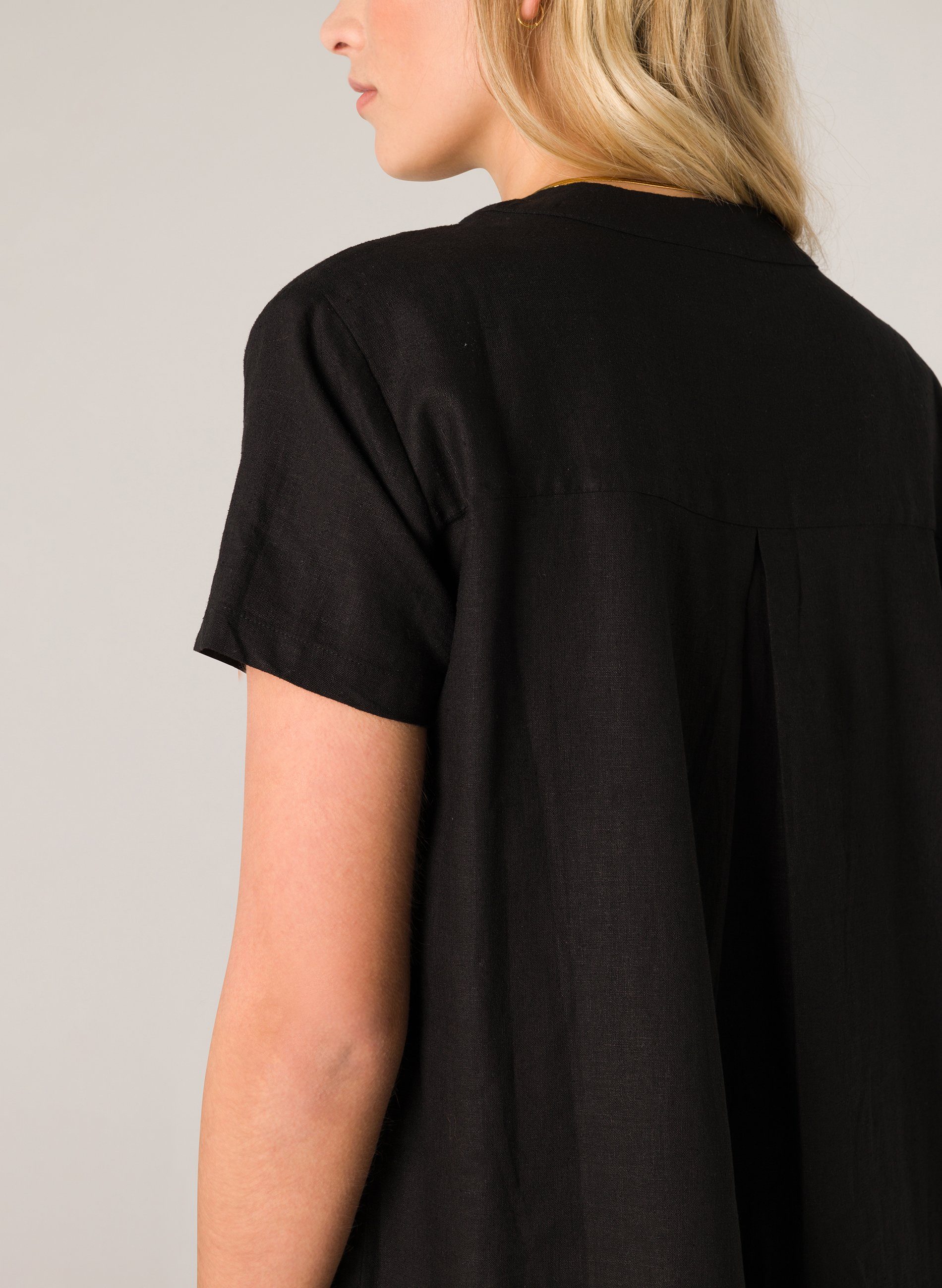 Base Level Tunikakleid Yacin Sommerkleid mit Leinen