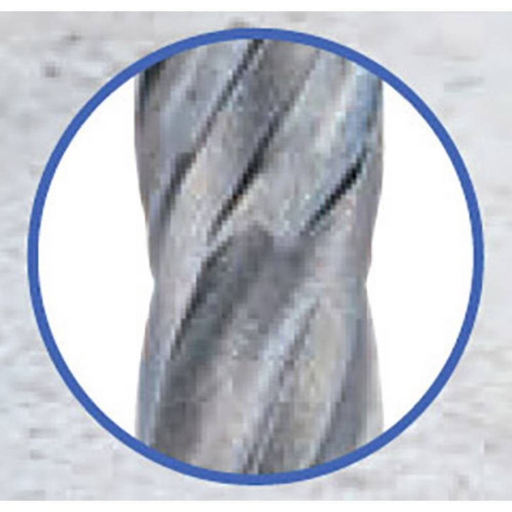 Alpen Spiralbohrer SDS-plus Hammerbohrer ”FORCE X”, 4 Schneiden 0082500600100