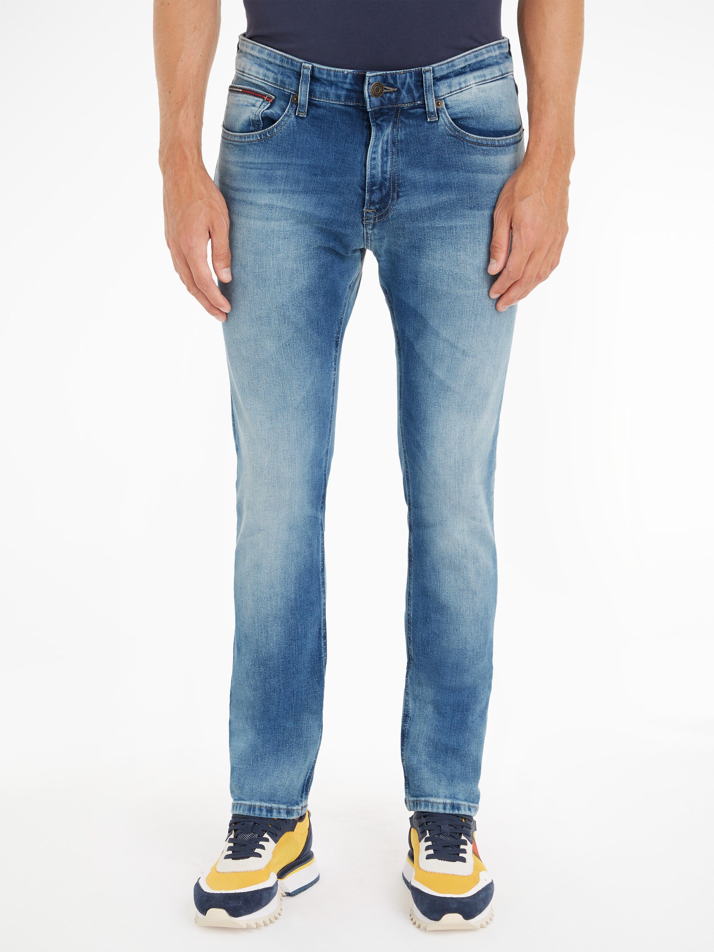 Tommy Jeans Slim-fit-Jeans SLIM SCANTON Wilson Light Blue Stretch | Slim-Fit Jeans