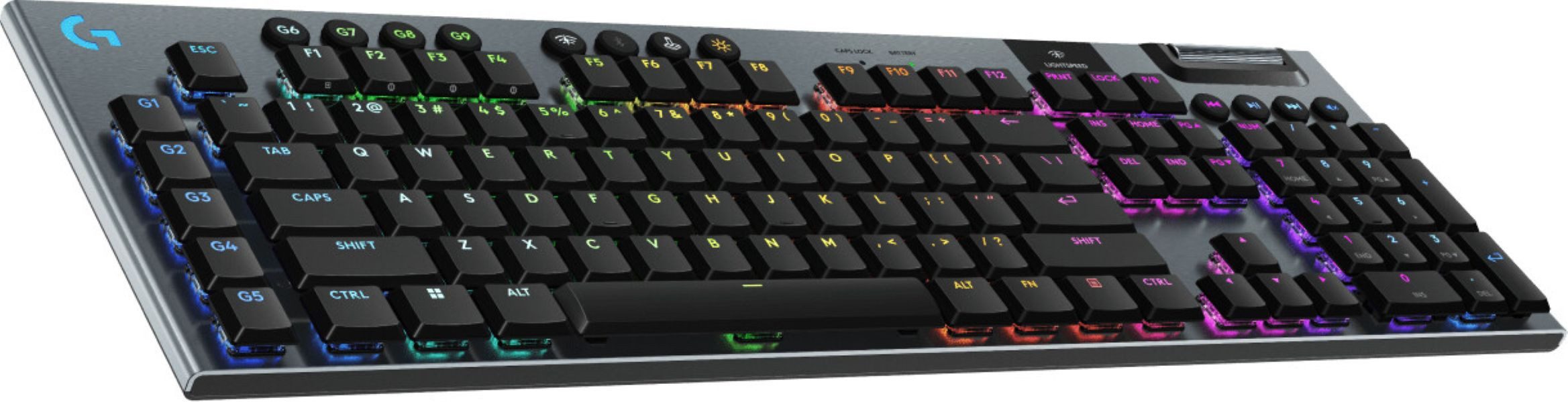 Logitech G G915 X LIGHTSPEED Wireless Gaming Keyboard - BLACK - DEU Gaming-Tastatur