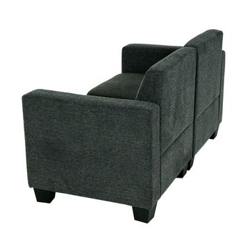 MCW 2-Sitzer Moncalieri-2-S, 2 Teile, Clipsystem, Moderner Lounge-Stil, Abgerundete Ecken und Kanten