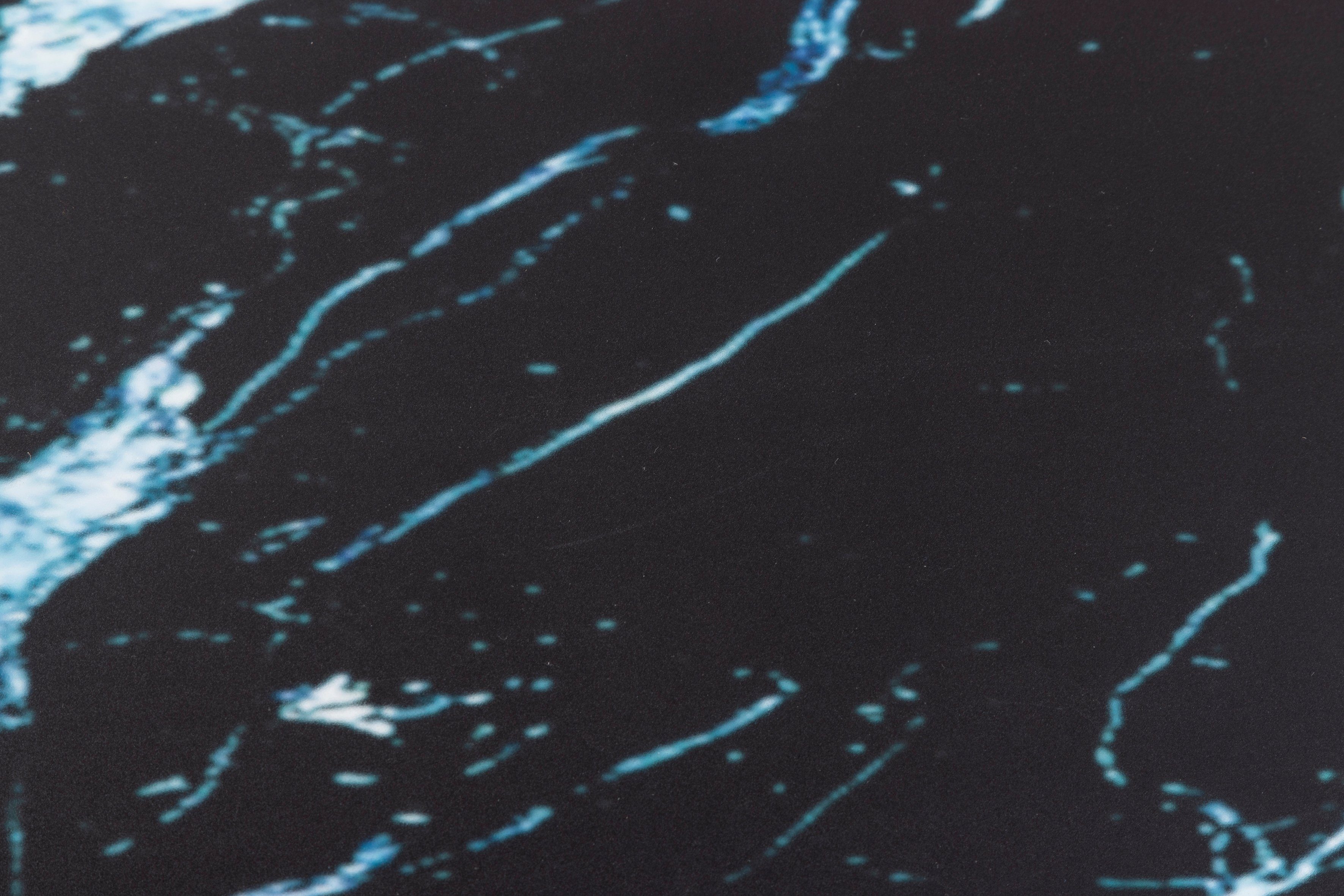 schwarz wirkender Marmor | Konsolentisch mit echt Marmor Glasplatte GROUP Marquina Marmoroptik schwarz Marquina (1-St), Gehärtete ACTONA