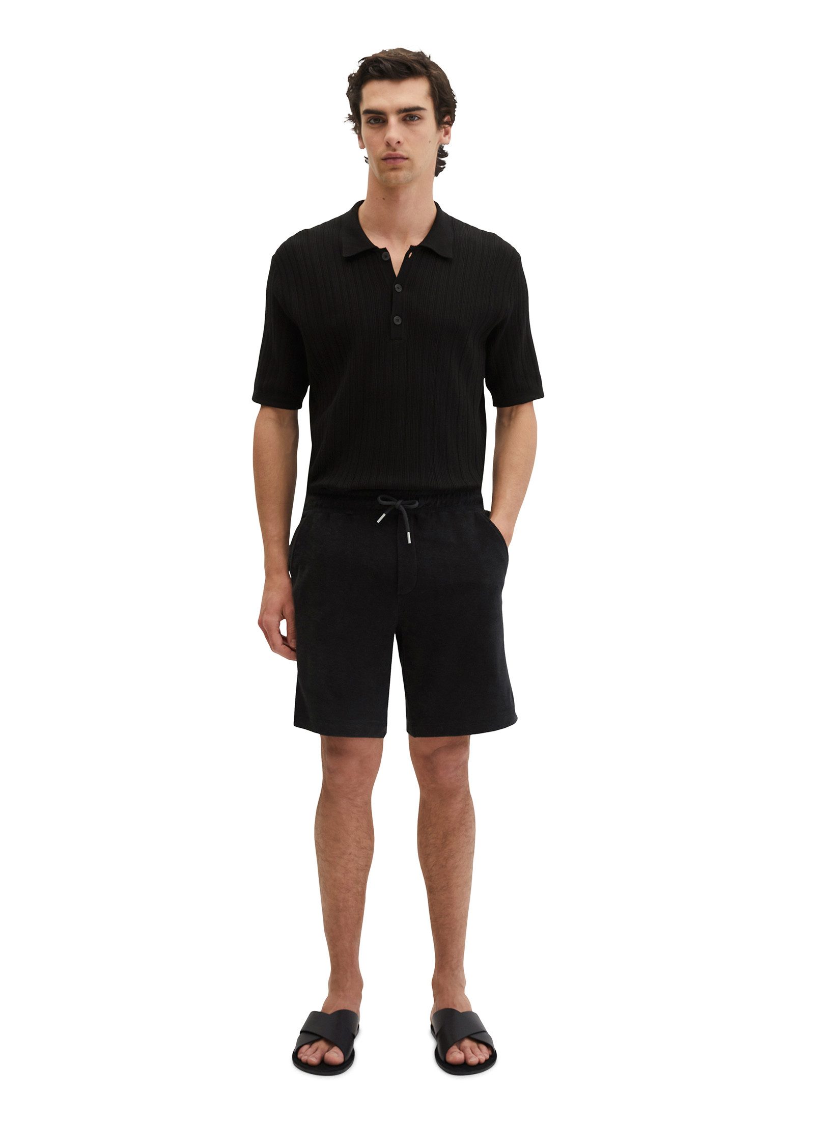 Marc O'Polo Shorts regular aus reiner Bio-Baumwolle, Frottee – Bild 4 von 5