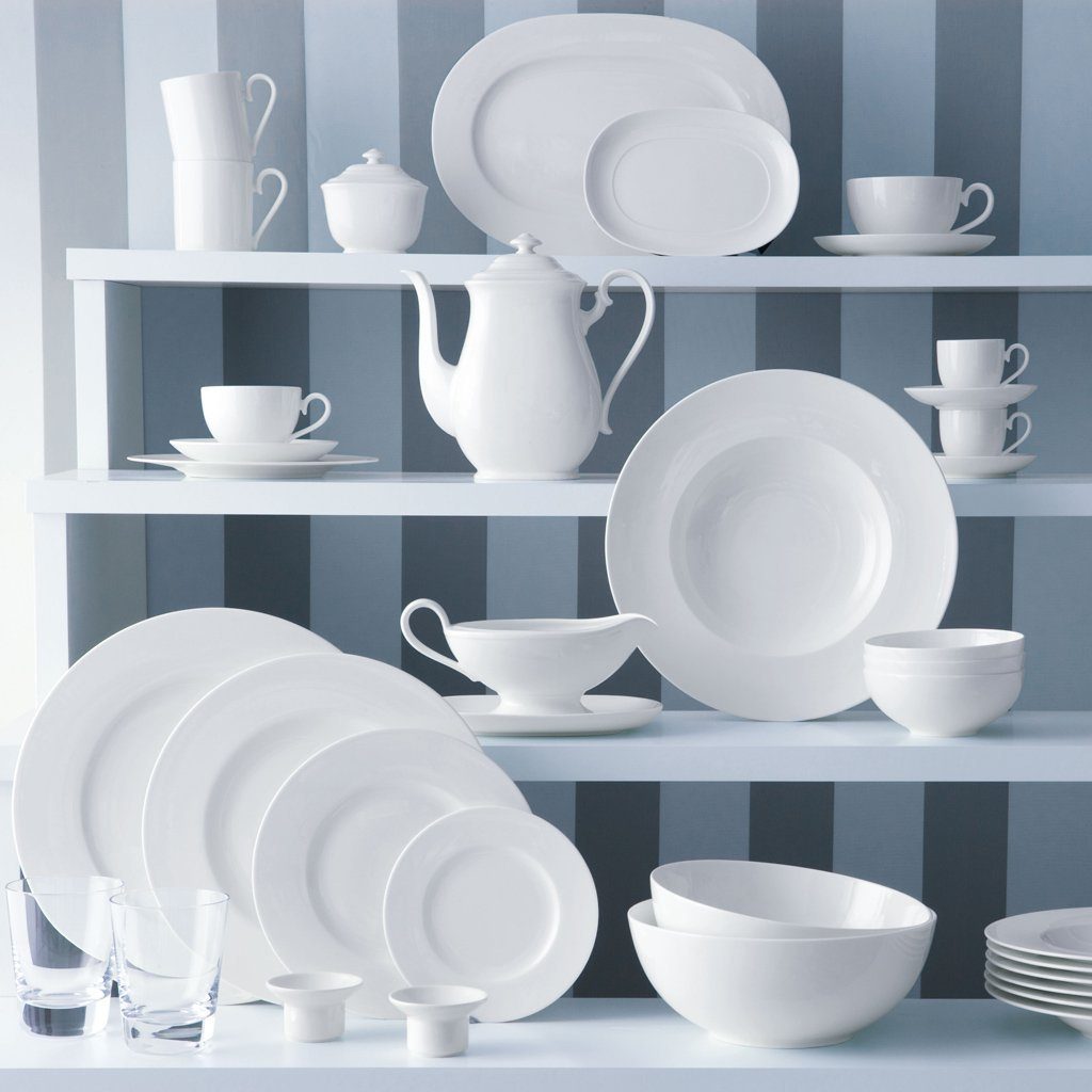 Villeroy & Boch Kaffeekanne Royal Kaffeekanne, (1-St), Premium Bone Porcelain, 1 Stck, mikrow.- & spülm.sicher