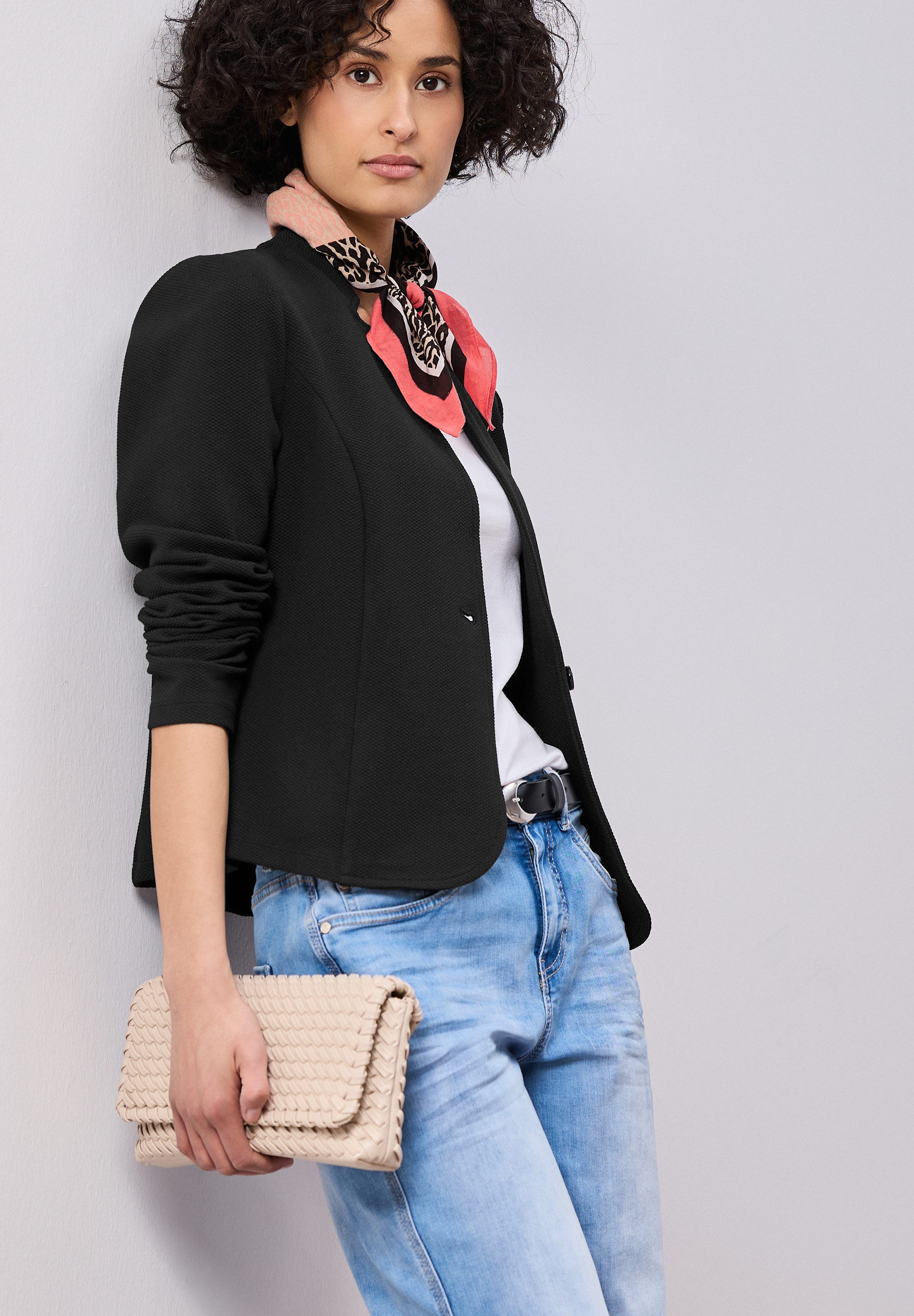 STREET ONE Jerseyblazer mit Struktur