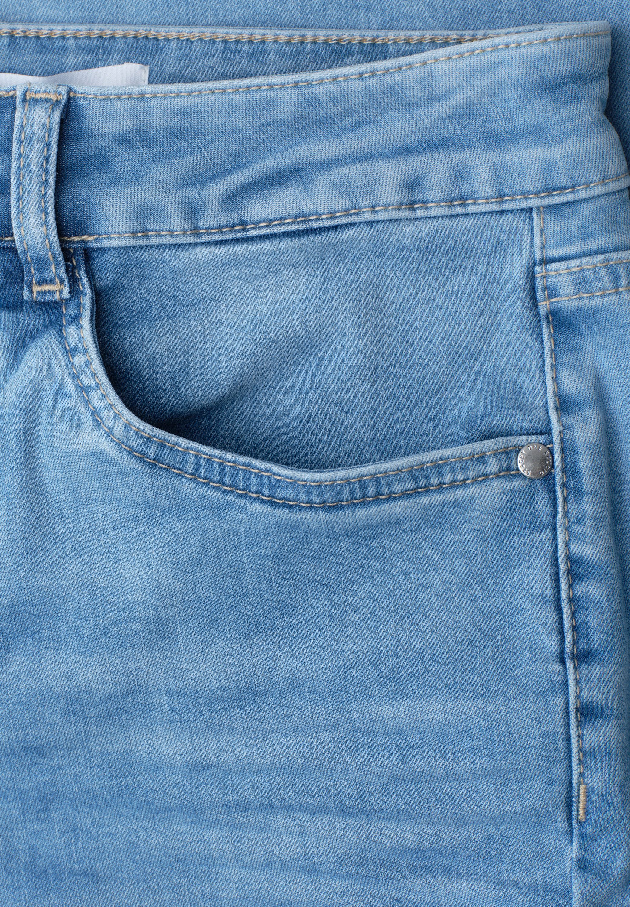 STREET ONE STUDIO Comfort-fit-Jeans Middle Waist