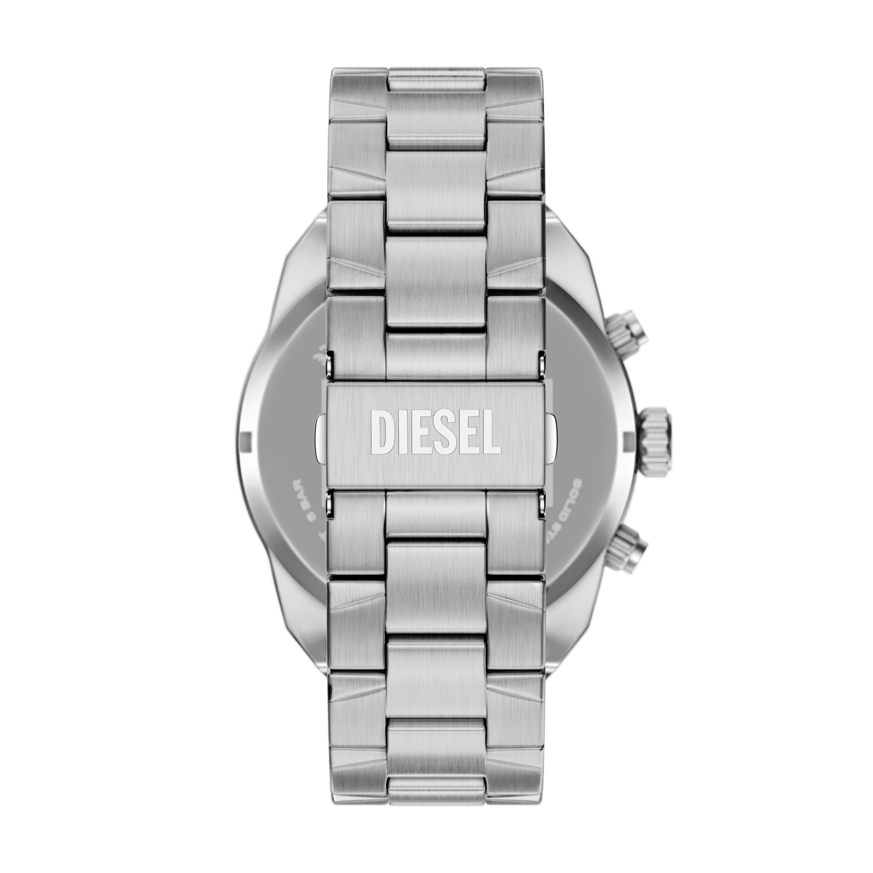 Diesel Chronograph Spiked DZ4712, Quarzuhr, Armbanduhr, Herrenuhr, Edelstahlarmband, analog, Tag