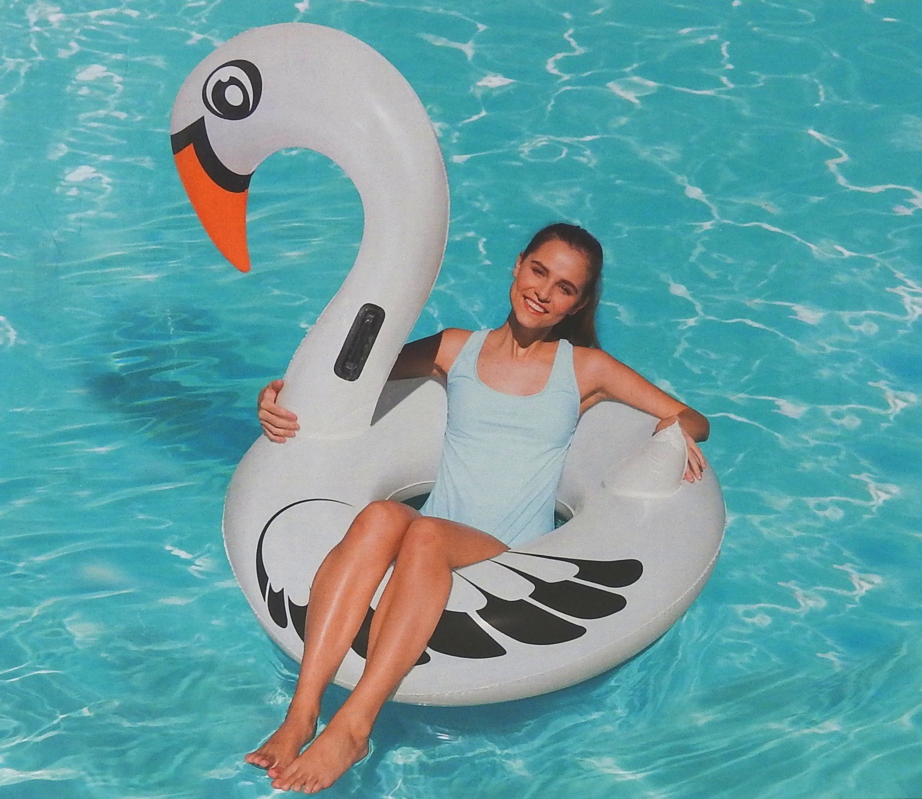 BESTWAY Schwimmtier, XXL Schwimmring Schwan Flamingo Tier Reifen  Luftmatratze Ring Erwachsene online kaufen | OTTO