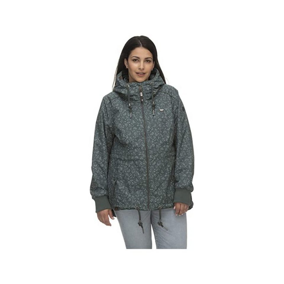 Ragwear Outdoorjacke grün regular fit (1-St)