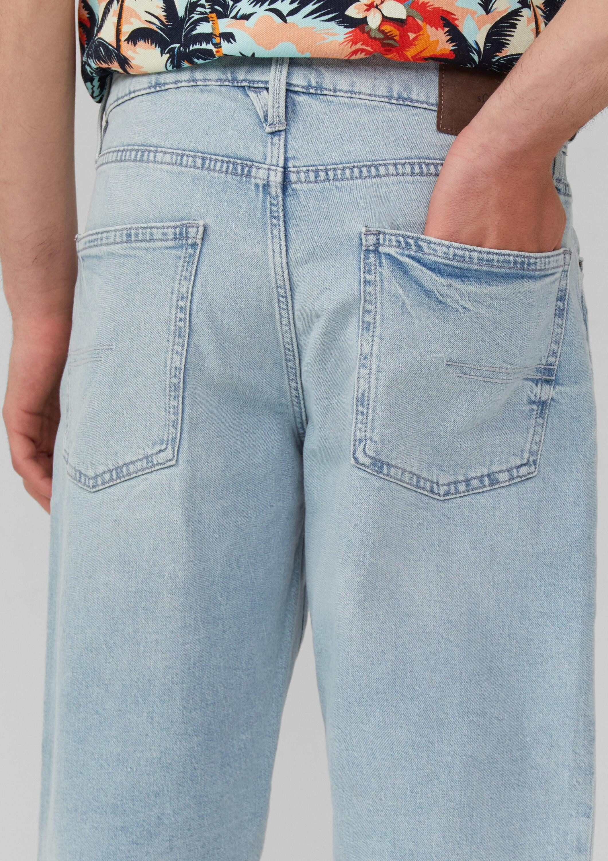 s.Oliver Jeansshorts Jeans-Hose Jeans-Shorts / Regular Fit / Mid Rise / Wide Leg