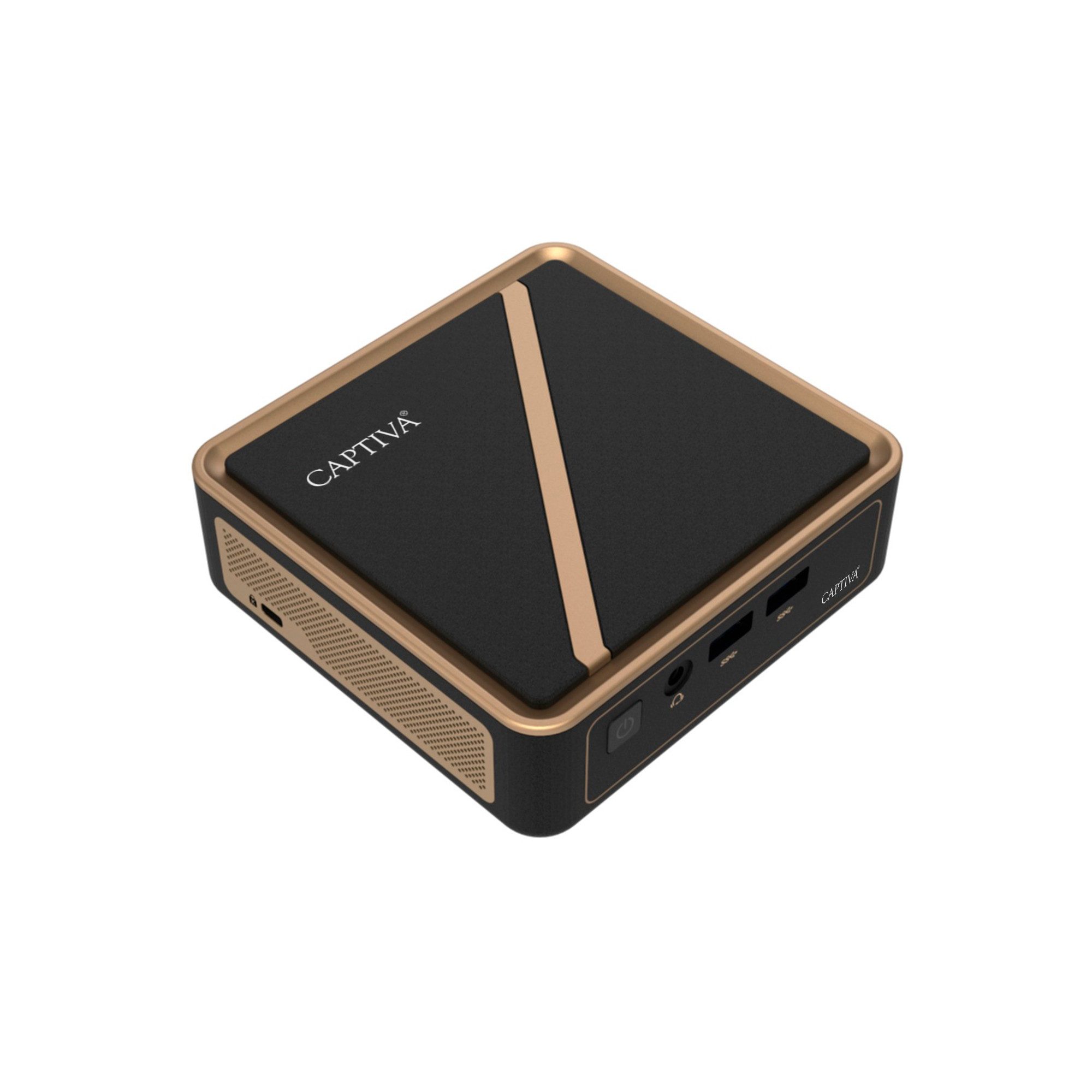 CAPTIVA Mini PC Business/Office R10-2602 Mini-PC (AMD Ryzen AI 7, AMD Radeon 860M, 64 GB RAM, 2000 GB SSD, Luftkühlung, WLAN, Windows 11 Pro)